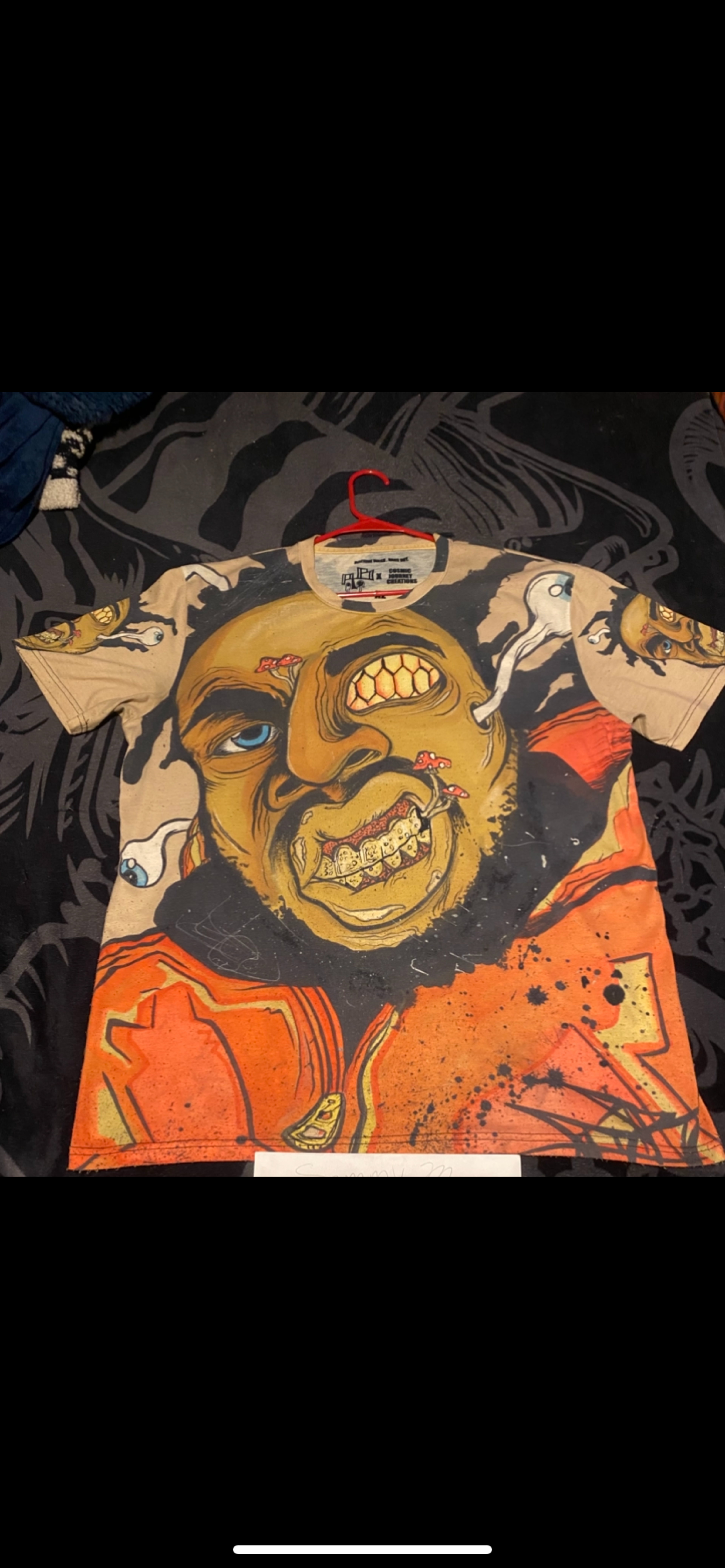 Preview pic of ODB/Wu-tang Aaron Brooks T-shirt