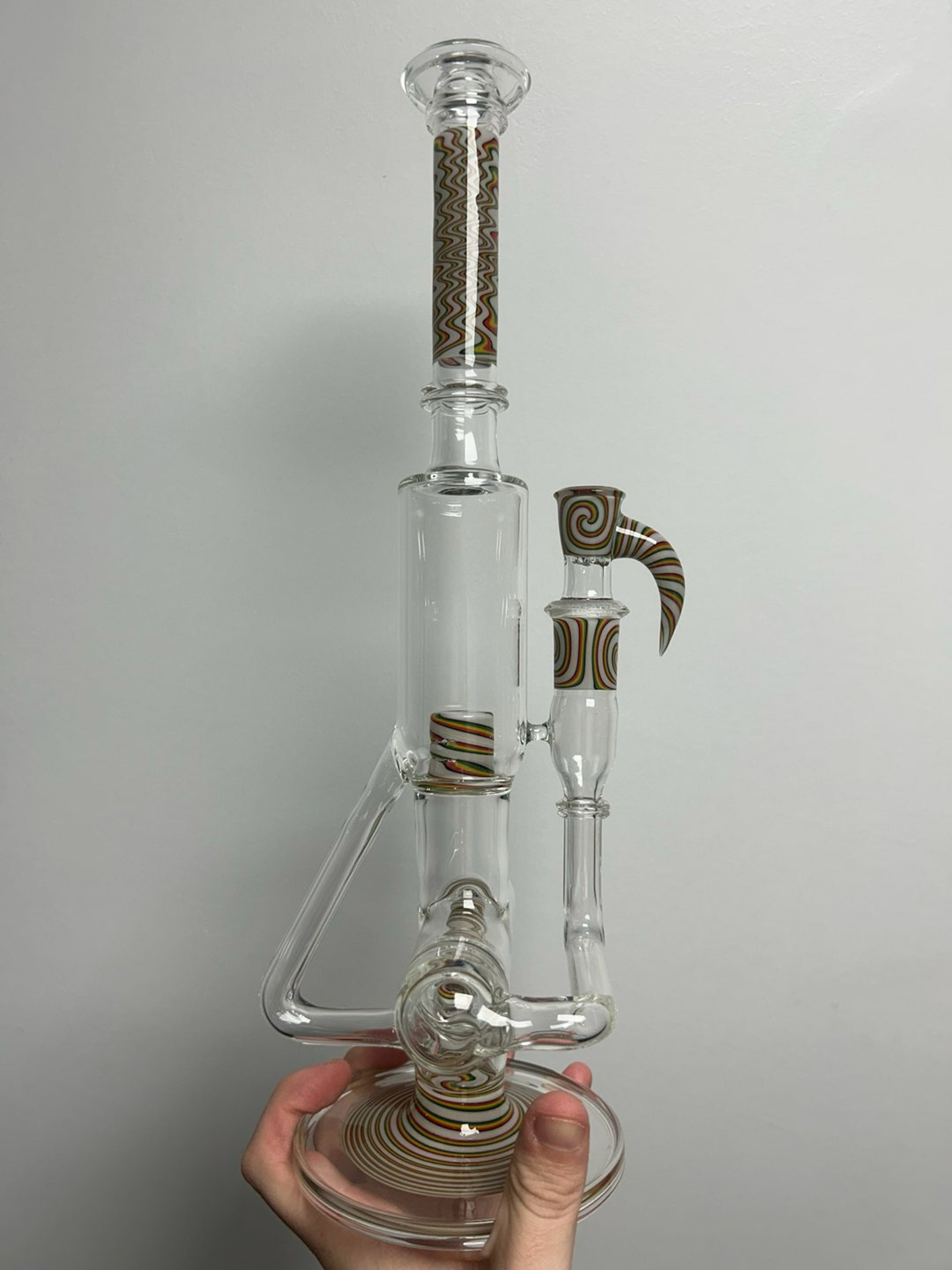 Preview pic of FA Glass Carpenter Inline G-Cap Recycler w/ matching 18/4 Slide