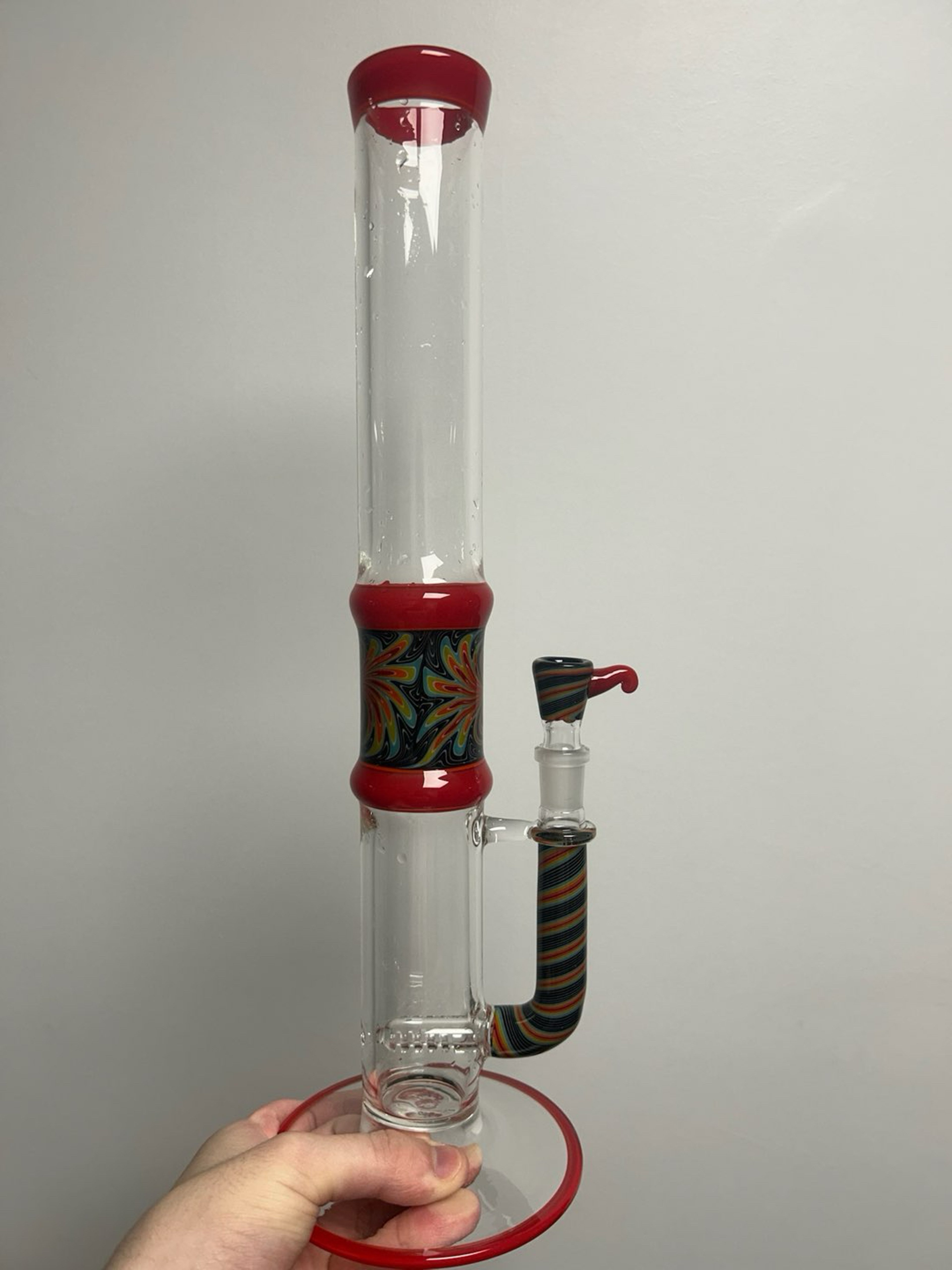 New 27 Glass Downgrid Inline Set w/ Matching 4 Hole Al Slide image 0