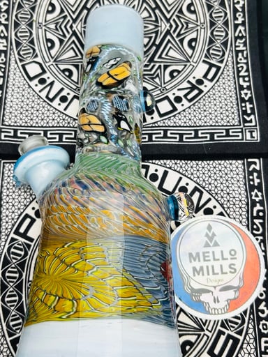 Preview pic of Snow Bunny Coil Pot Millie & Opal tube