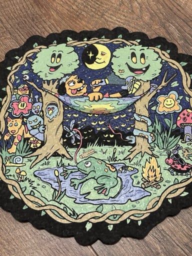 Preview pic of Trevy metal Moodmat “in my element”