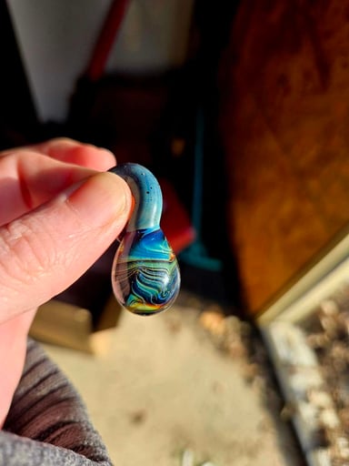 Preview pic of Wrap and Rake Pendant
