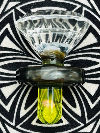 Preview pic of Faceted 2x Opal UV Carb Cap