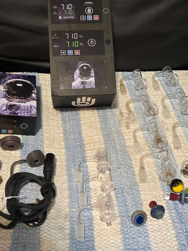 Preview pic of High Five E-Nail and Terp Slurper Setup