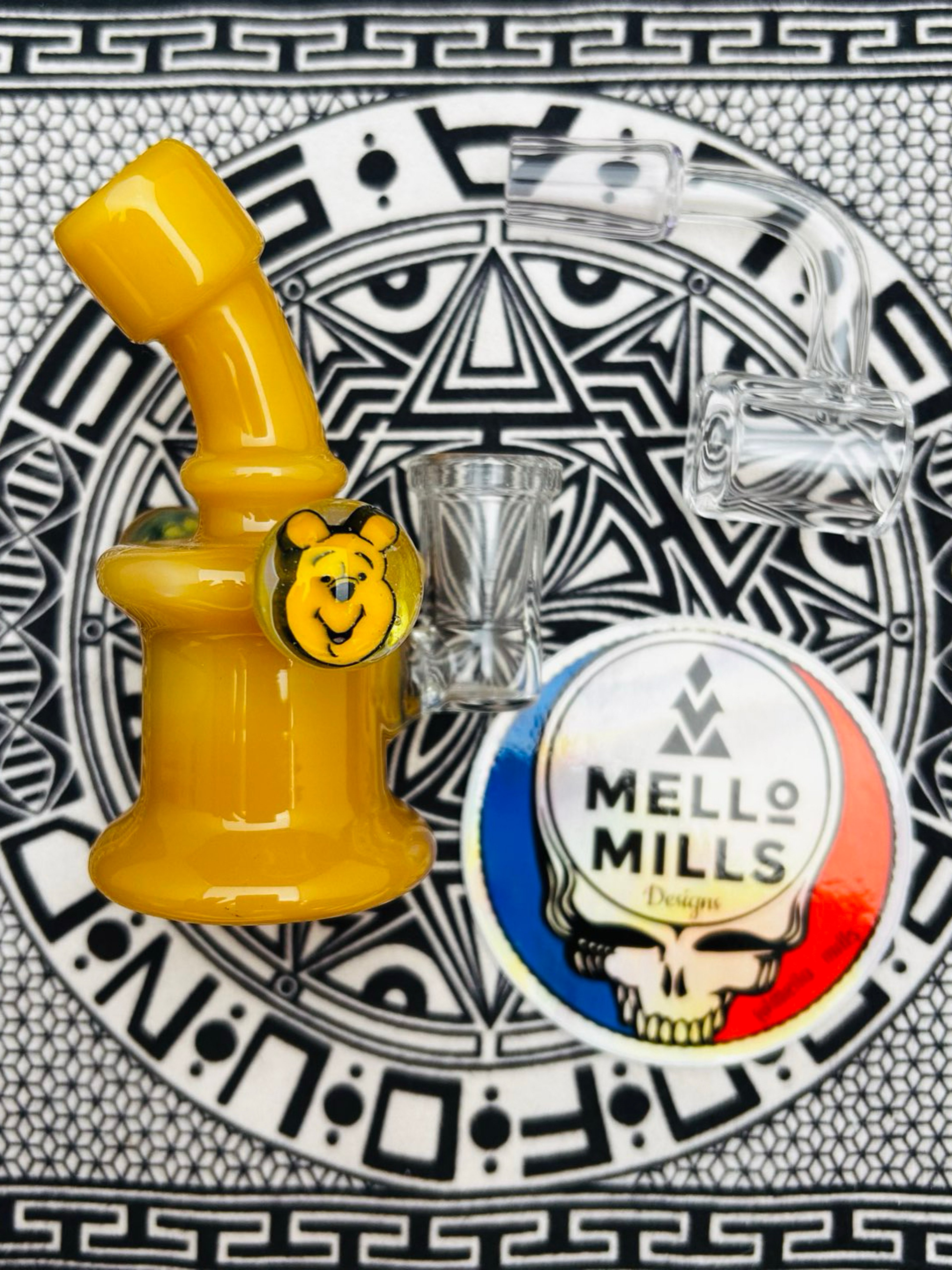 Preview pic of Pooh Bear Honey Pot Mini Rig Set