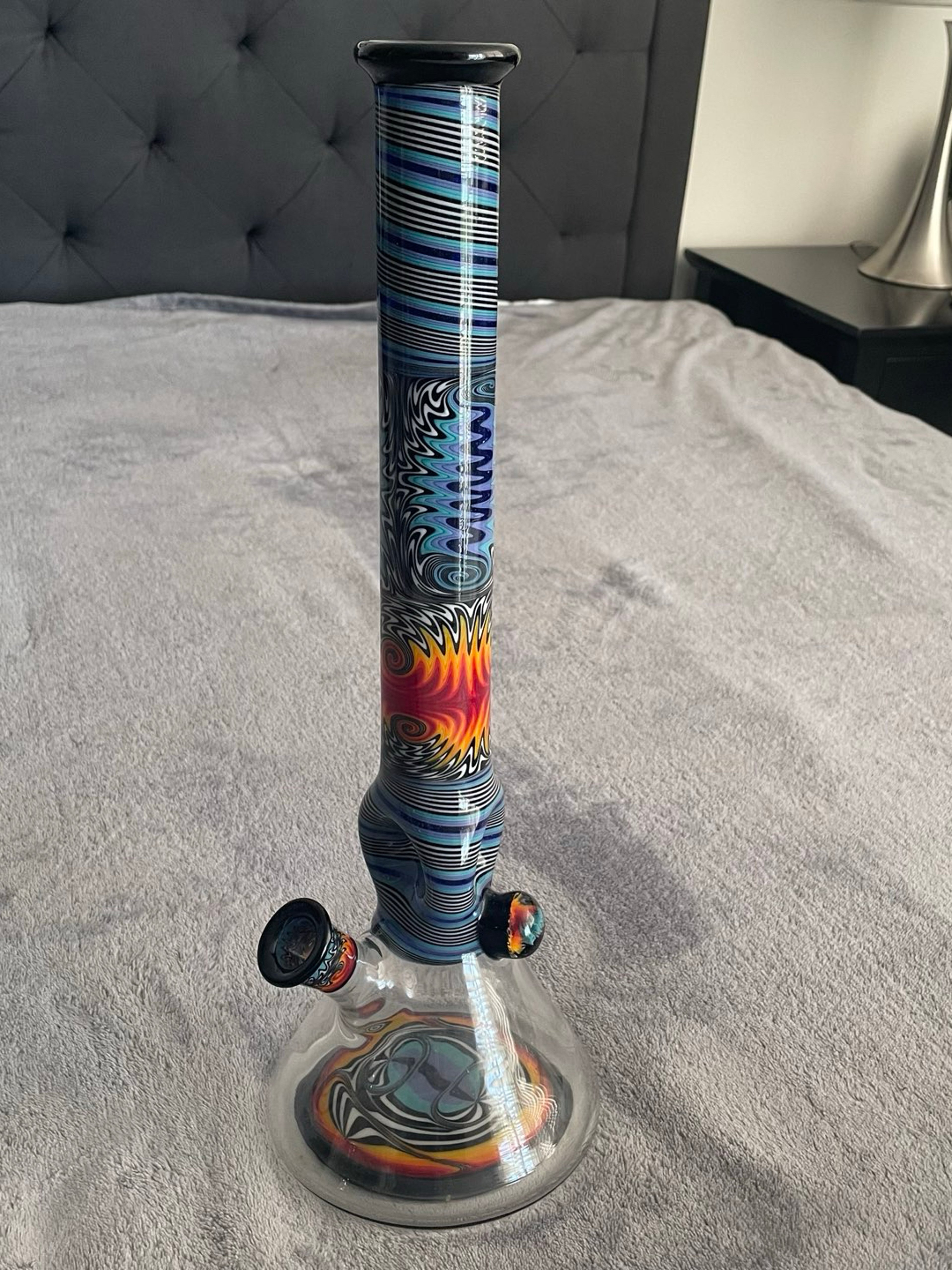 Preview pic of Ben Wilson Fire and Ice Beaker Bong