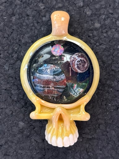Preview pic of Grateful Dead Space Your Face Opal Pendant