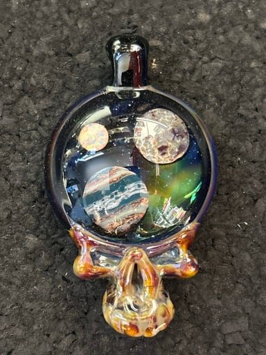 Preview pic of Grateful Dead Space Your Face Opal Pendant