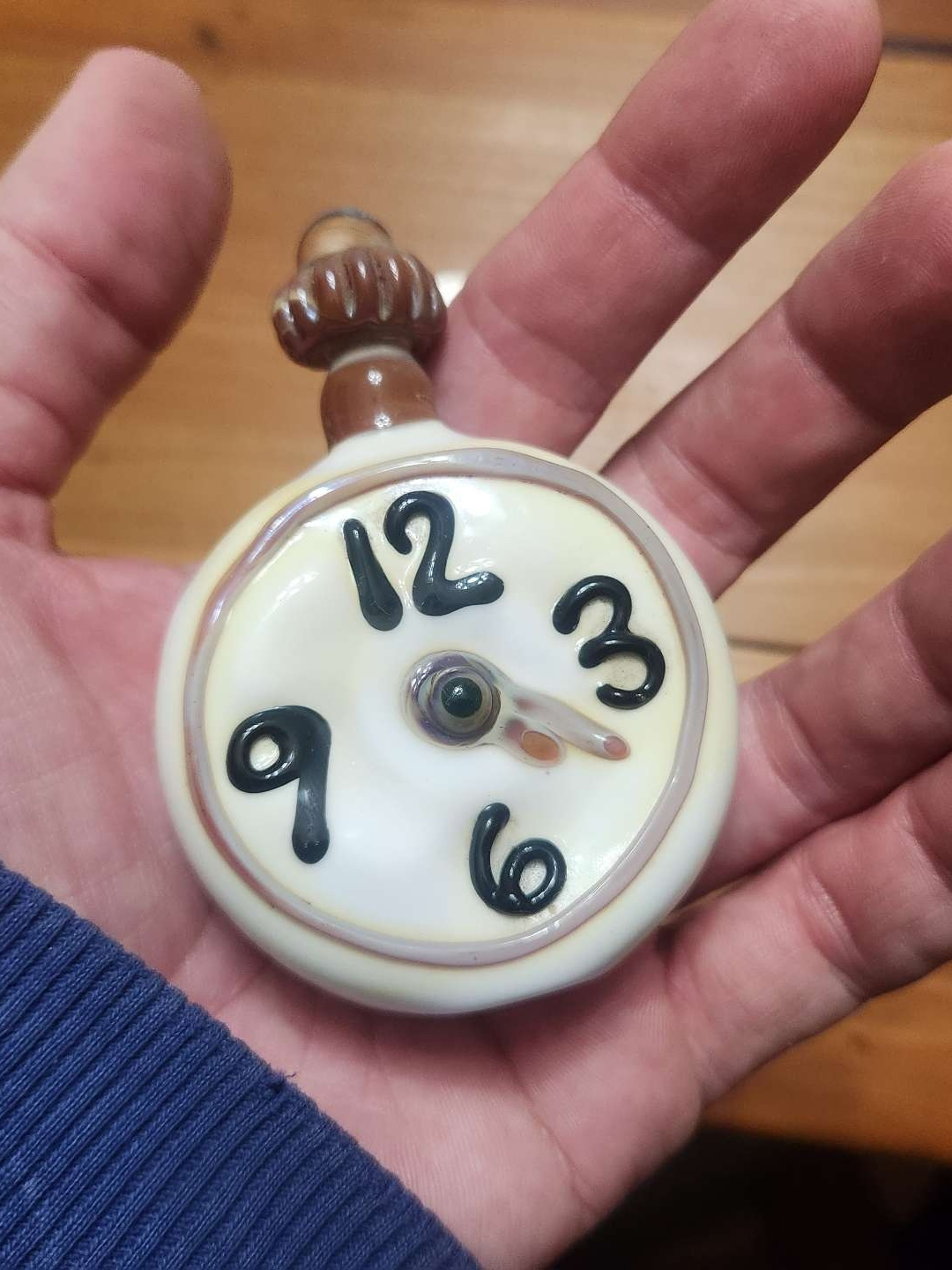 Preview pic of Sakibomb aka HACKYSACKY Alice in Wonderland 4:20 Pocket Watch ⌚️ Dry Pipe