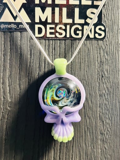 Preview pic of Grateful Dead Space Your Face Opal Pendant