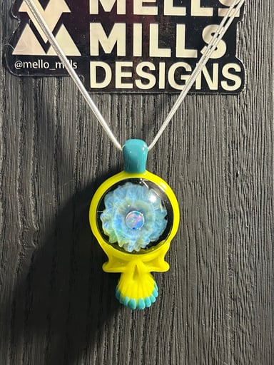 Preview pic of Grateful Dead Space Your Face Opal Pendant