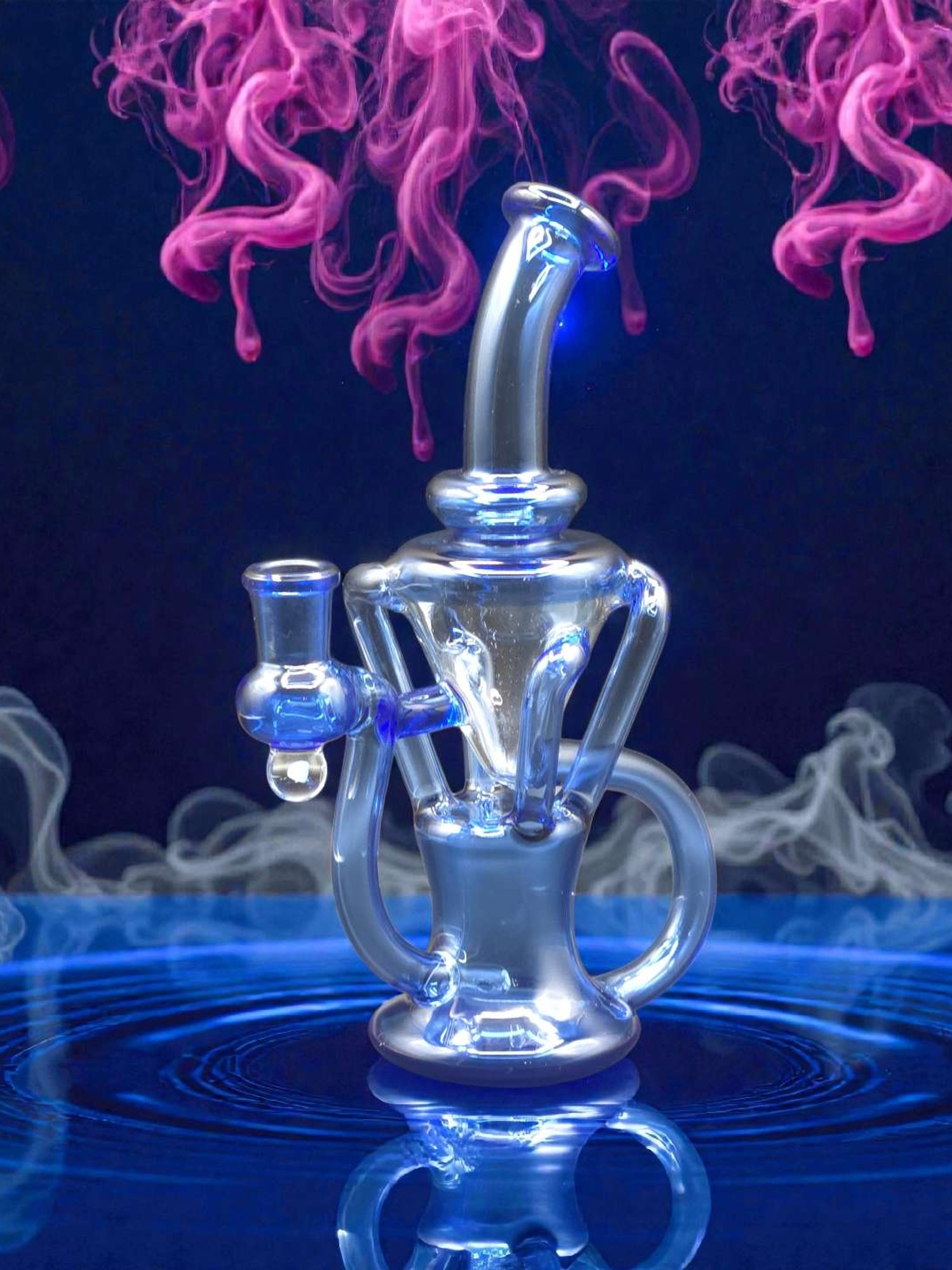 Preview pic of Recycler with opal/ pink UV