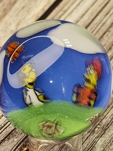 Preview pic of DH Cohwell Bart Simpson 3D Millie Scene Marble