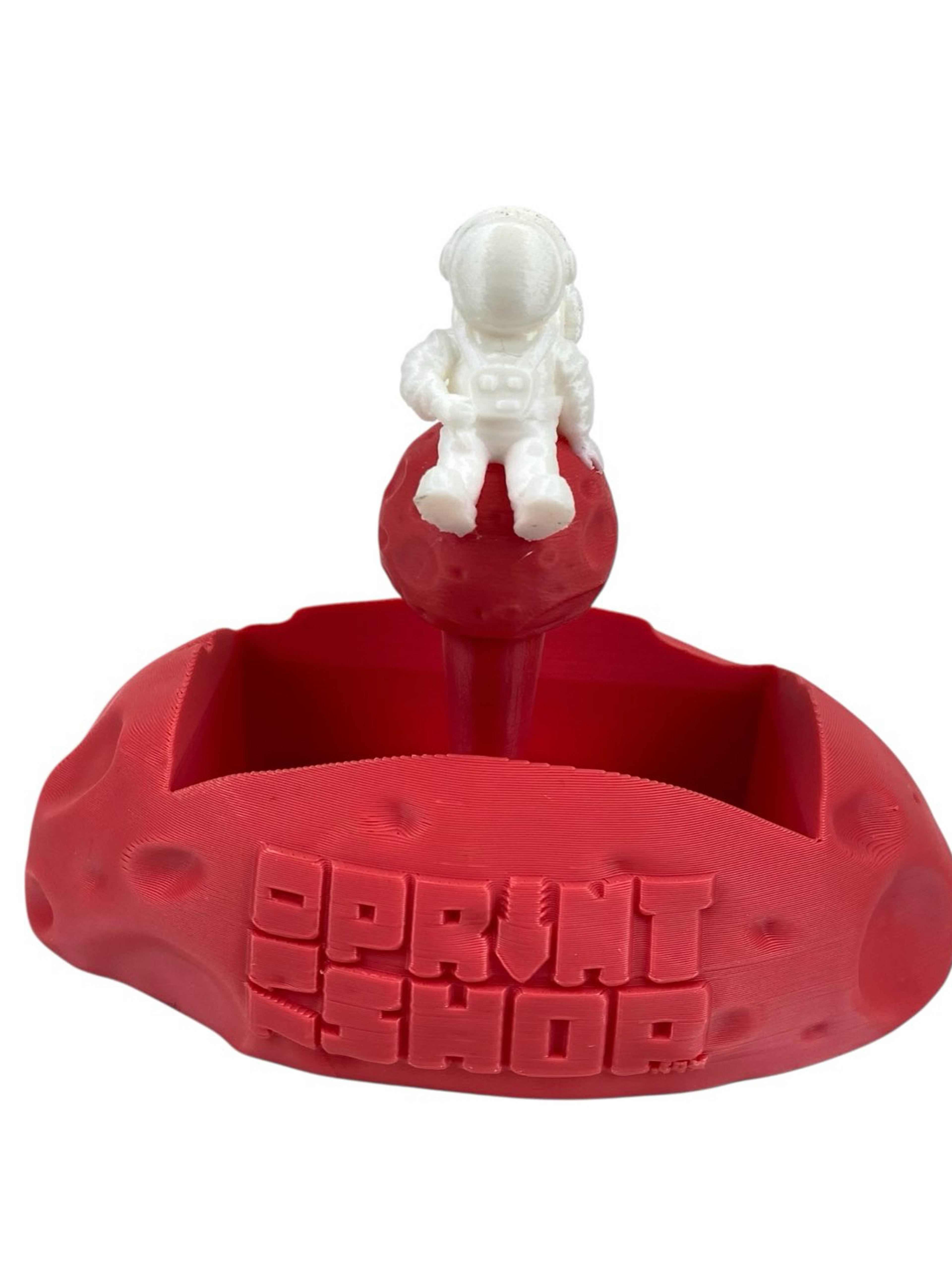 Space Man Hash Hole Donut Press Mold - Red image 0