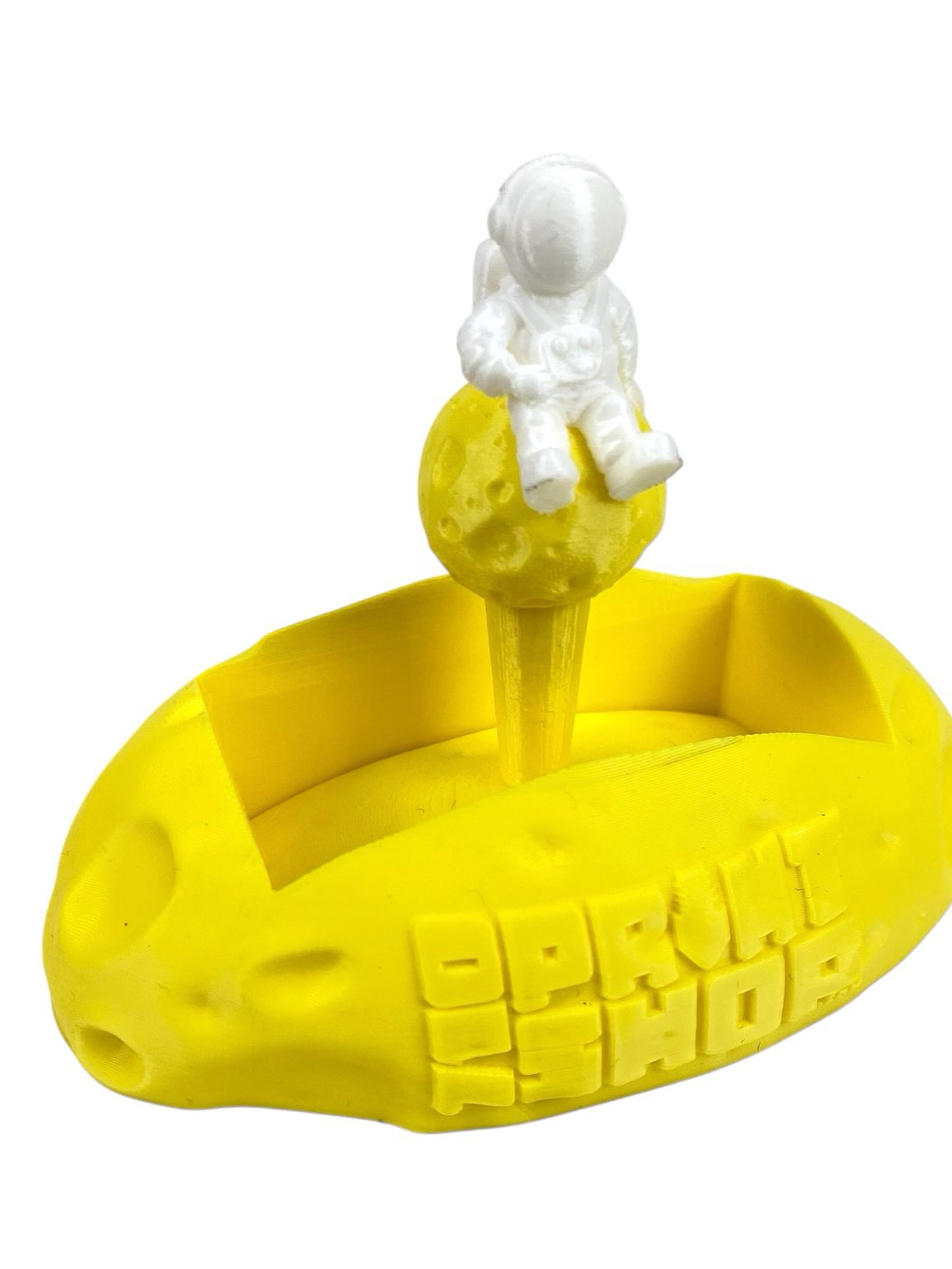 Space Man Hash Hole Donut Press Mold - Yellow image 0