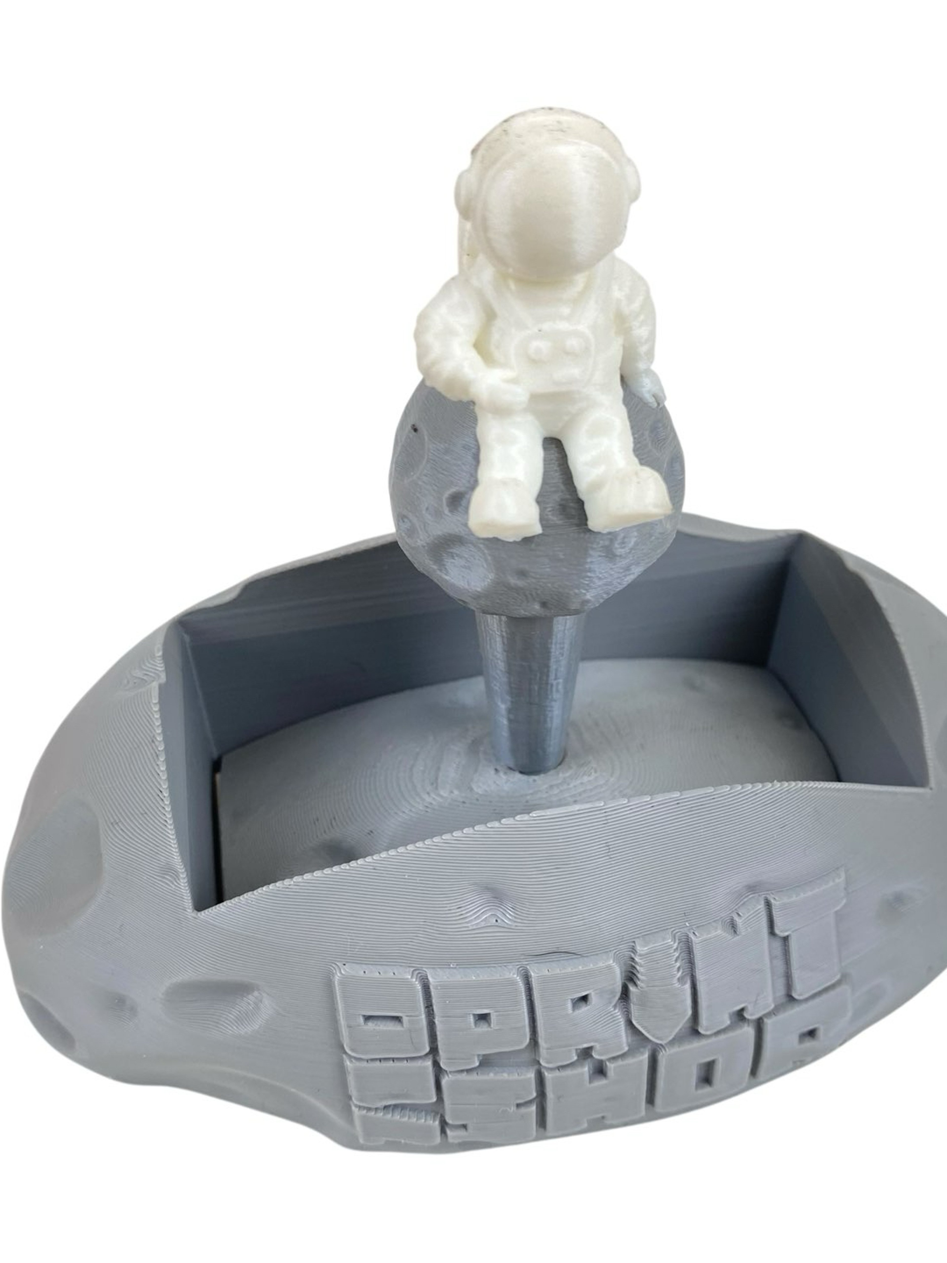 Space Man Hash Hole Donut Press Mold - Gray image 0