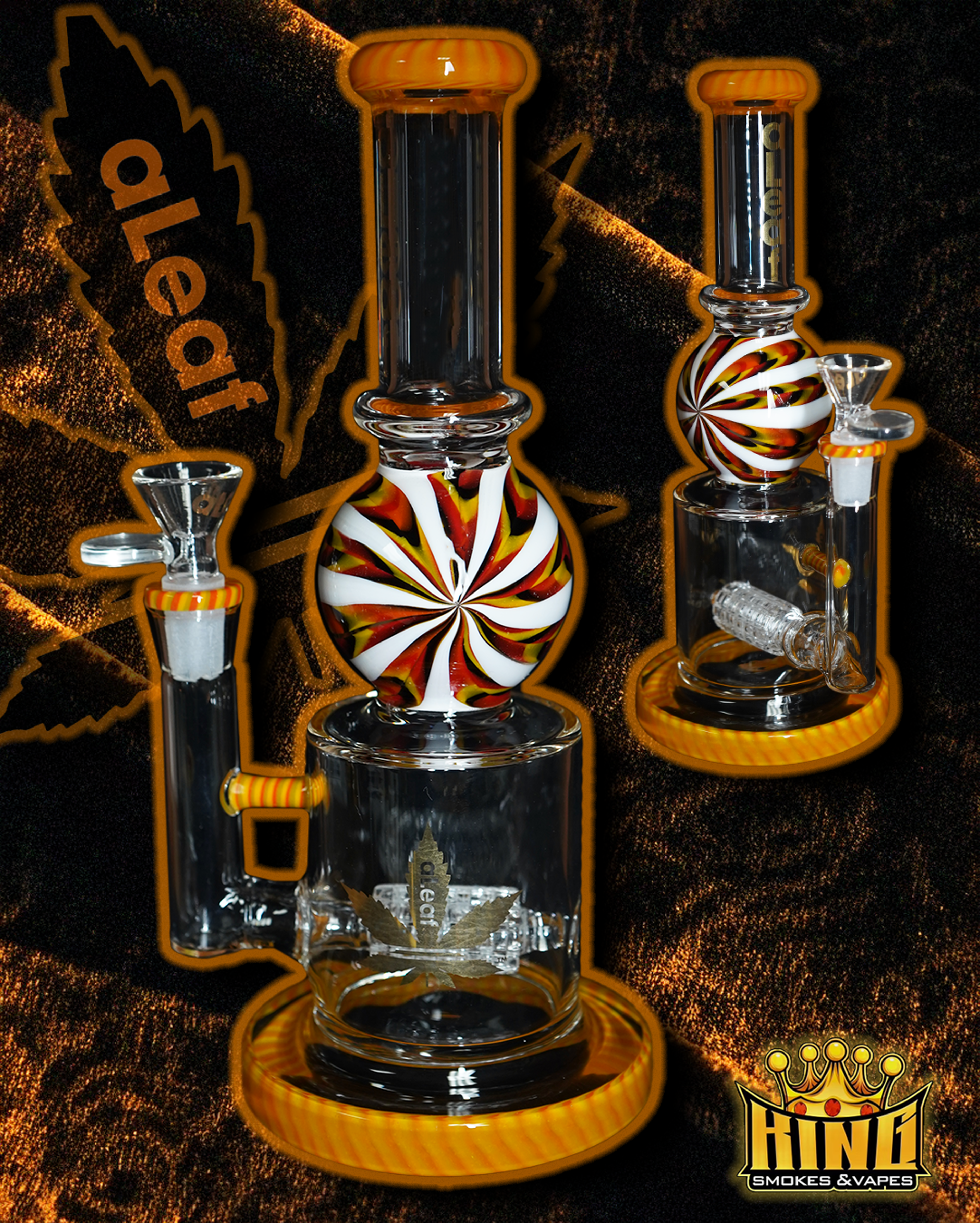 Preview pic of 🌀 ALEAF – ORANGE SWIRL RIG