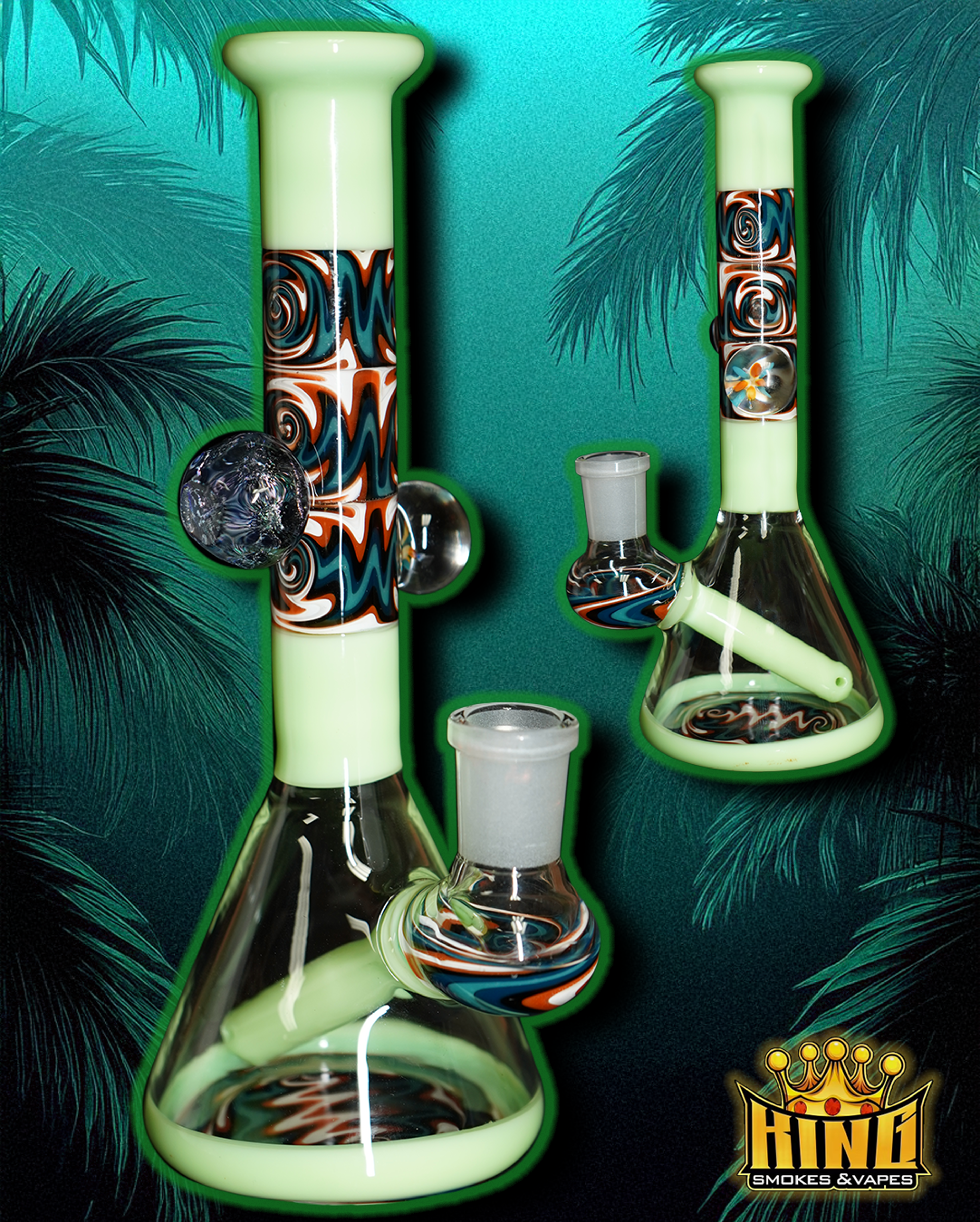 Preview pic of 🌴 ISLAND SWIRL BEAKER
