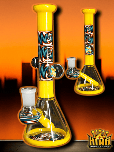 Preview pic of 🌞 SUNSET SWIRL BEAKER