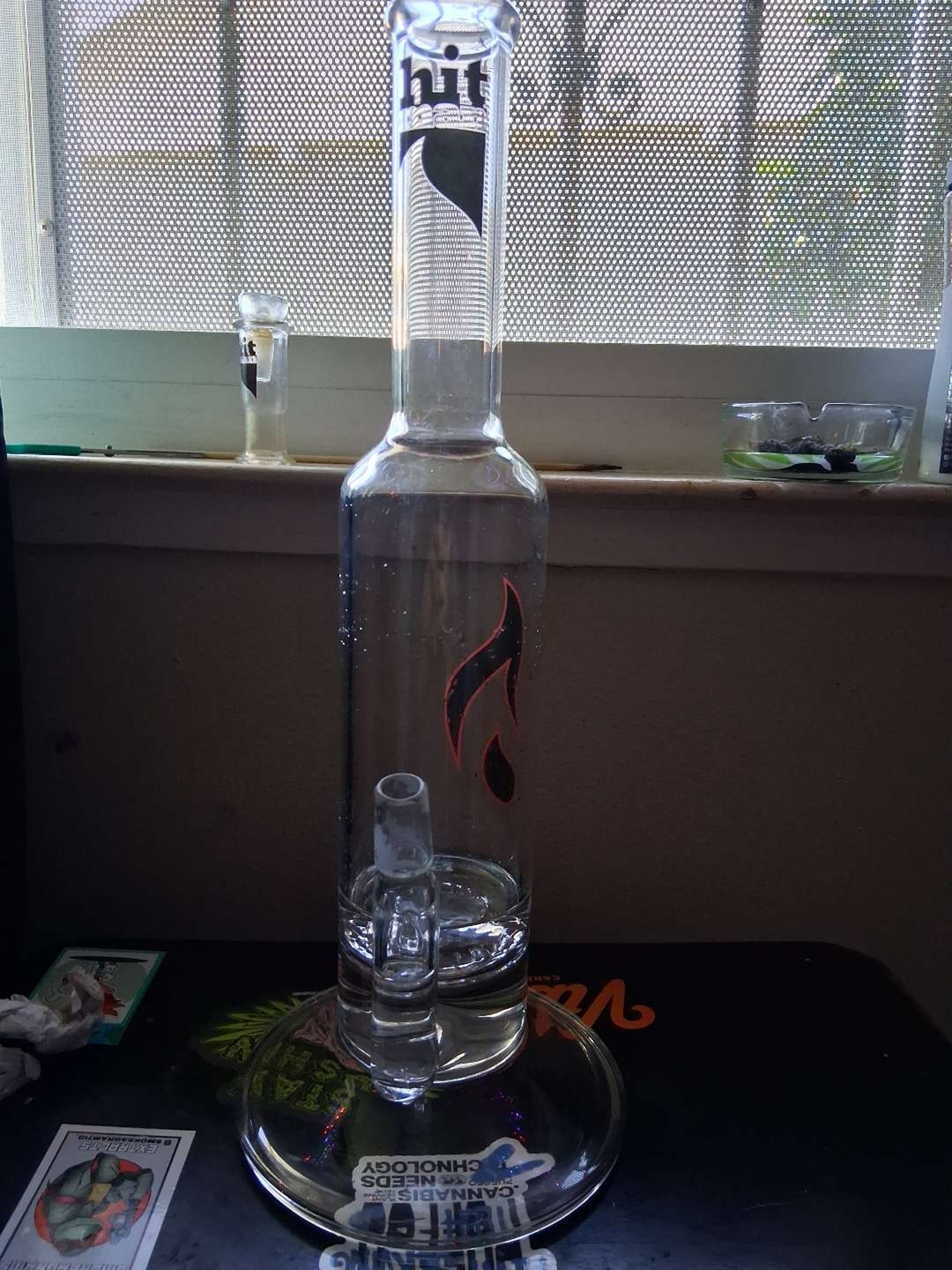 Preview pic of Hitman Glass Wine Bottle