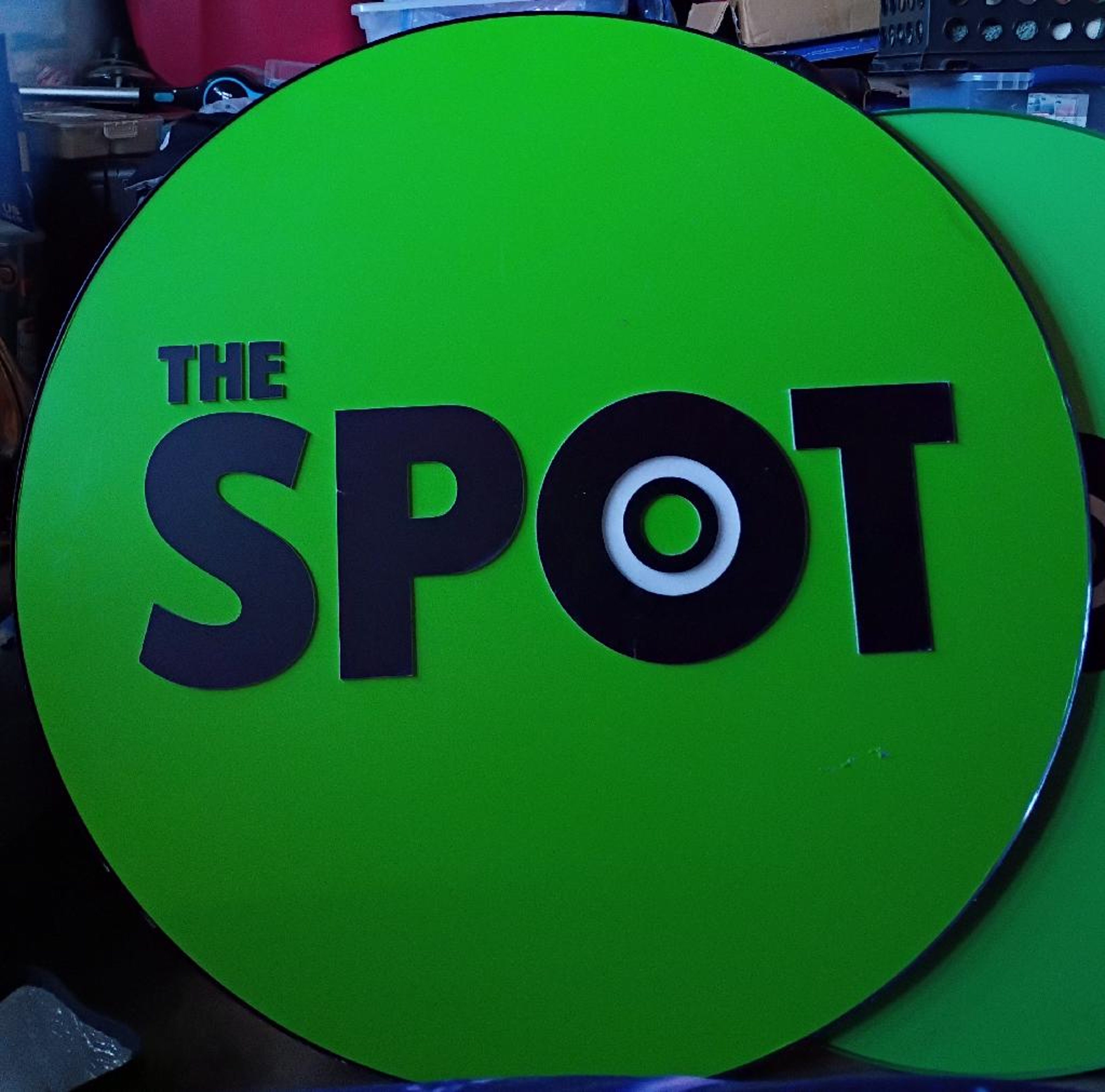 Preview pic of The spot storefront signs