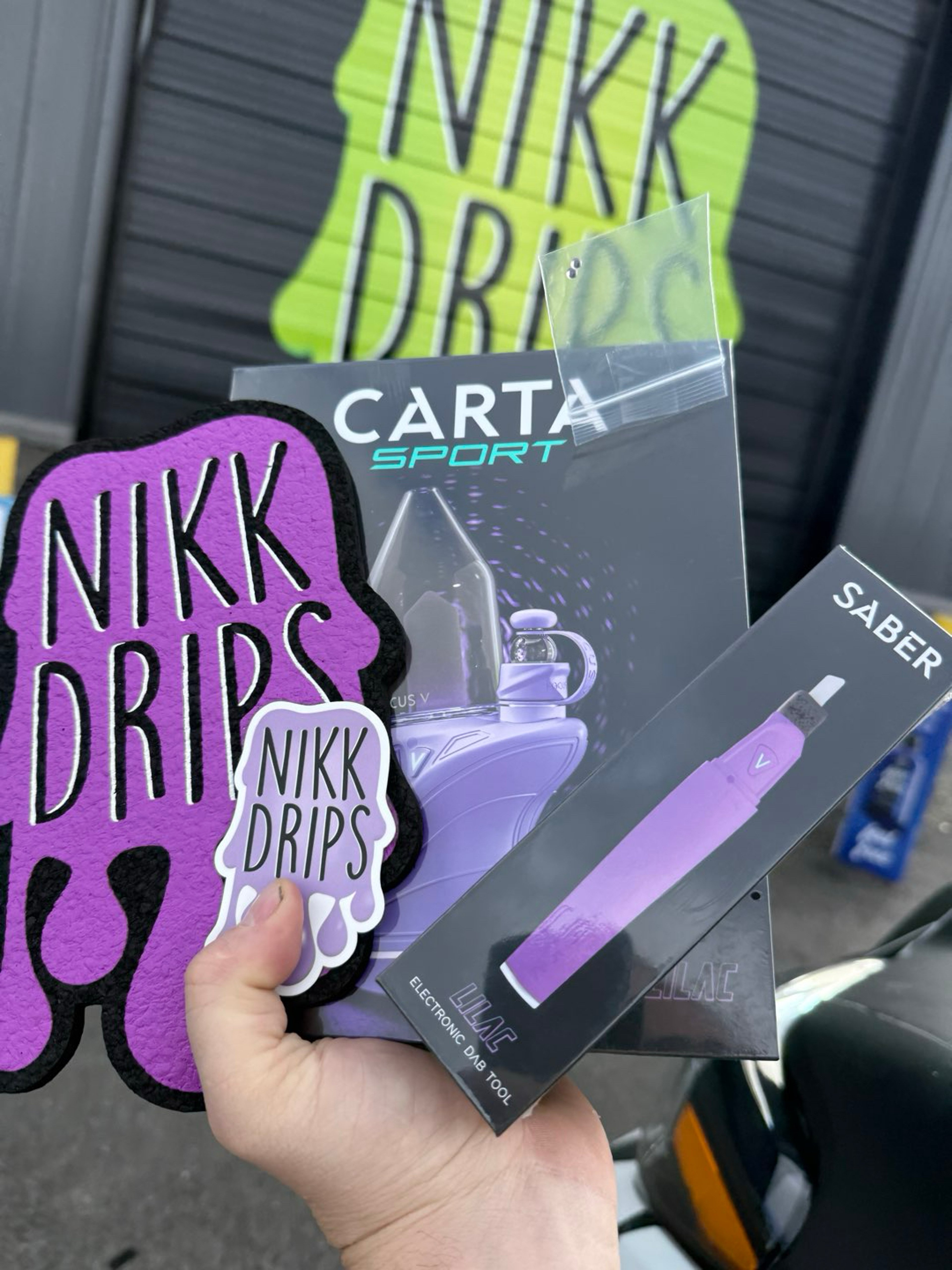 Preview pic of Carta Sport Kit + Matching Saber Hot Knife Lilac