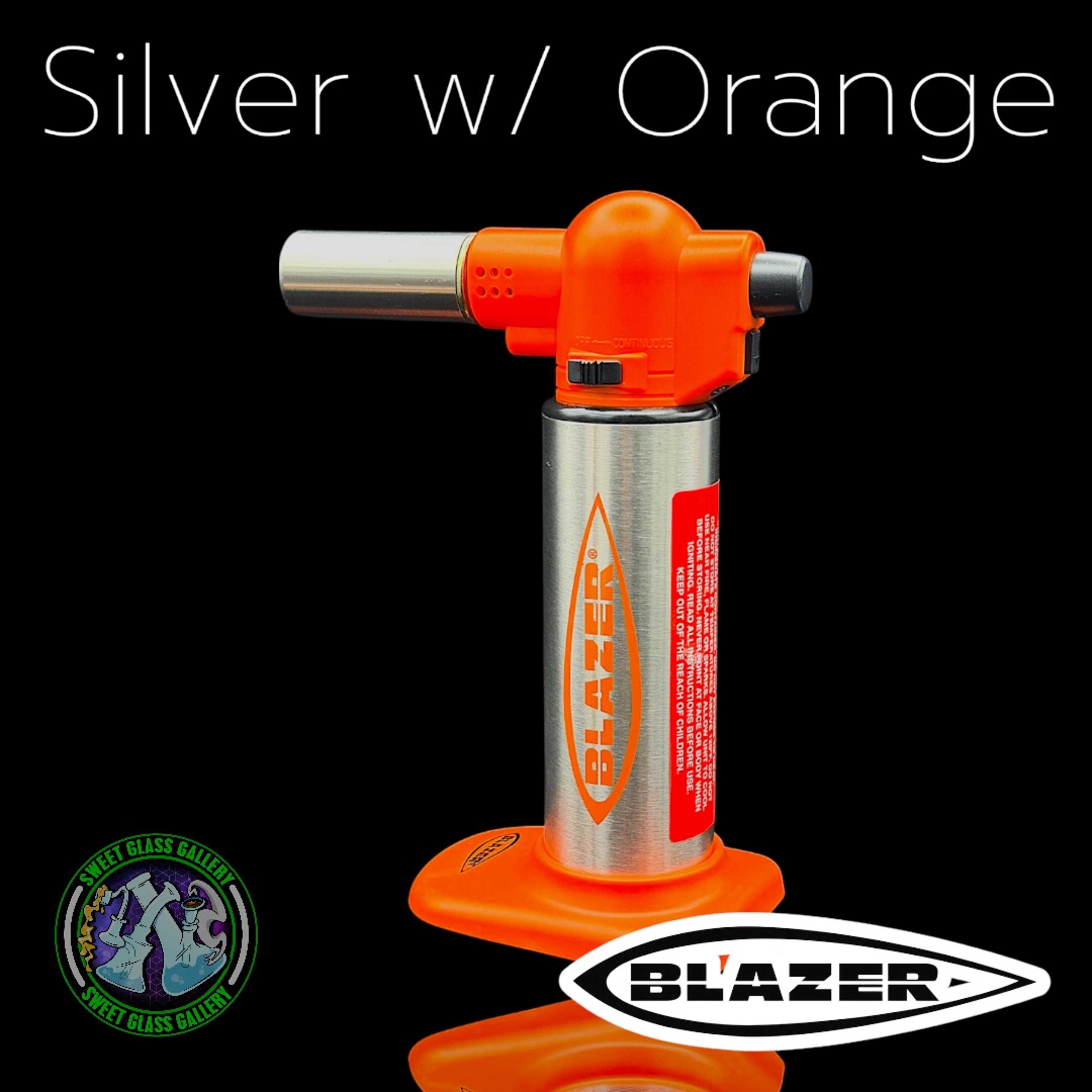 Blazer - Big Bu ddy Torch - Silver w/ Orange image 0