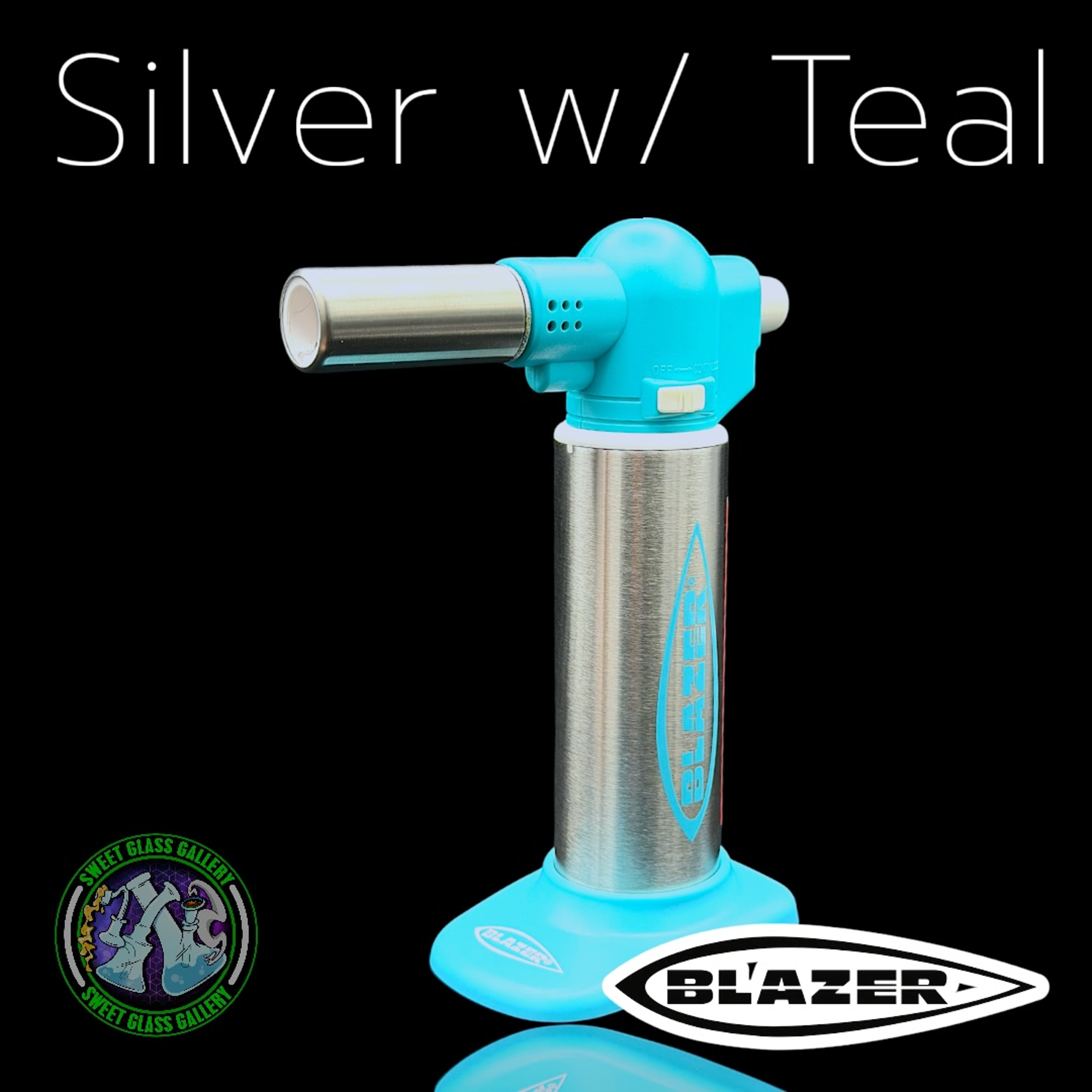 Preview pic of Blazer - Big Bu ddy Torch - Silver w/ Teal