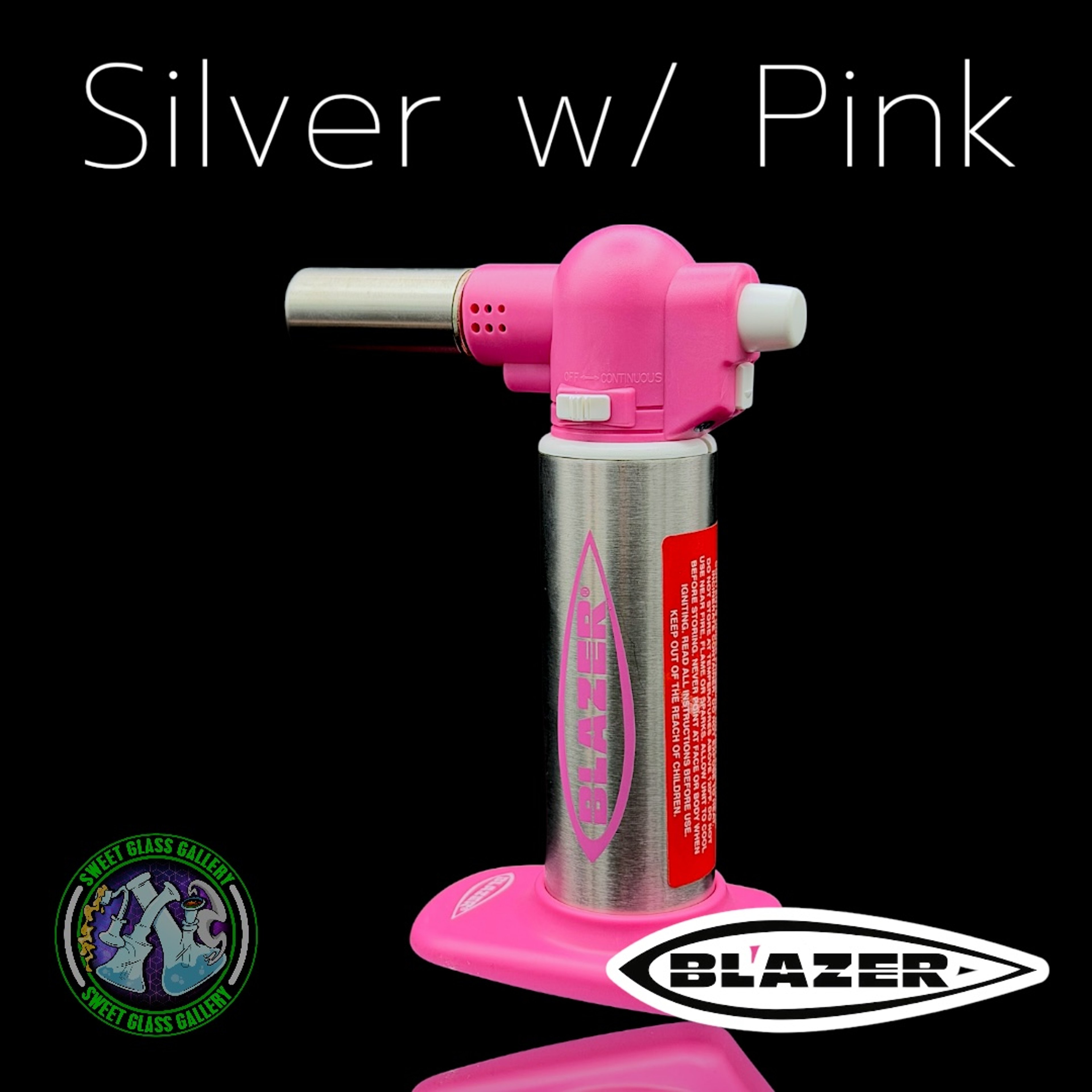 Preview pic of Blazer - Big Bu ddy Torch - Silver w/ Pink