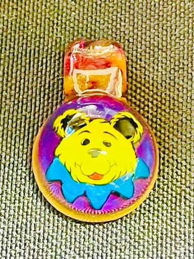 Preview pic of Grateful Dead Jerry Bear Millie pendant