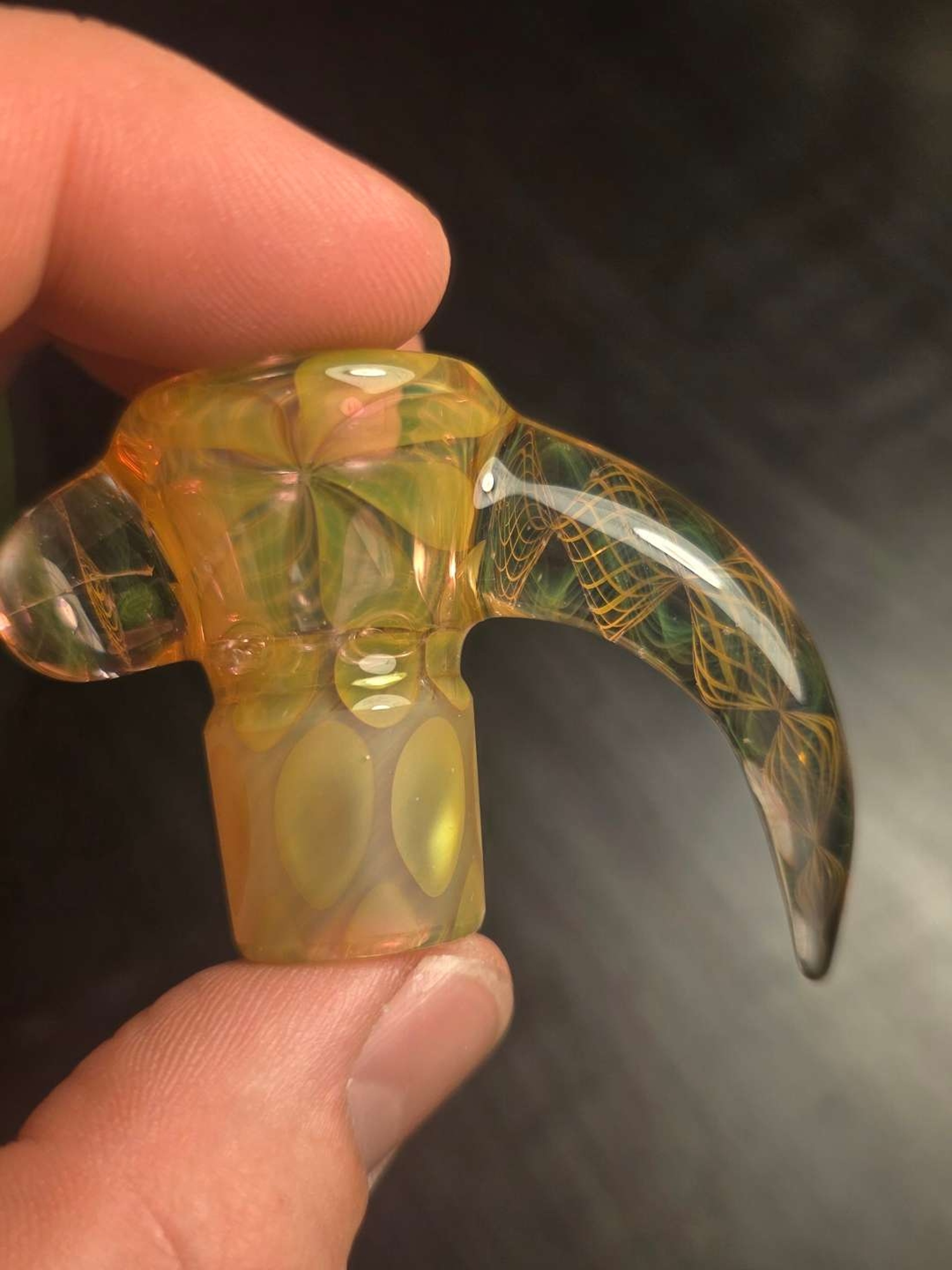 Preview pic of AF glassworks 18mm Fully Fumed lo pro slide