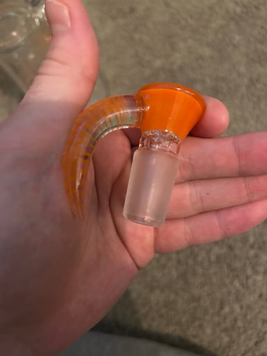 Preview pic of Orange adamantium hallow foot peyote pint pillar