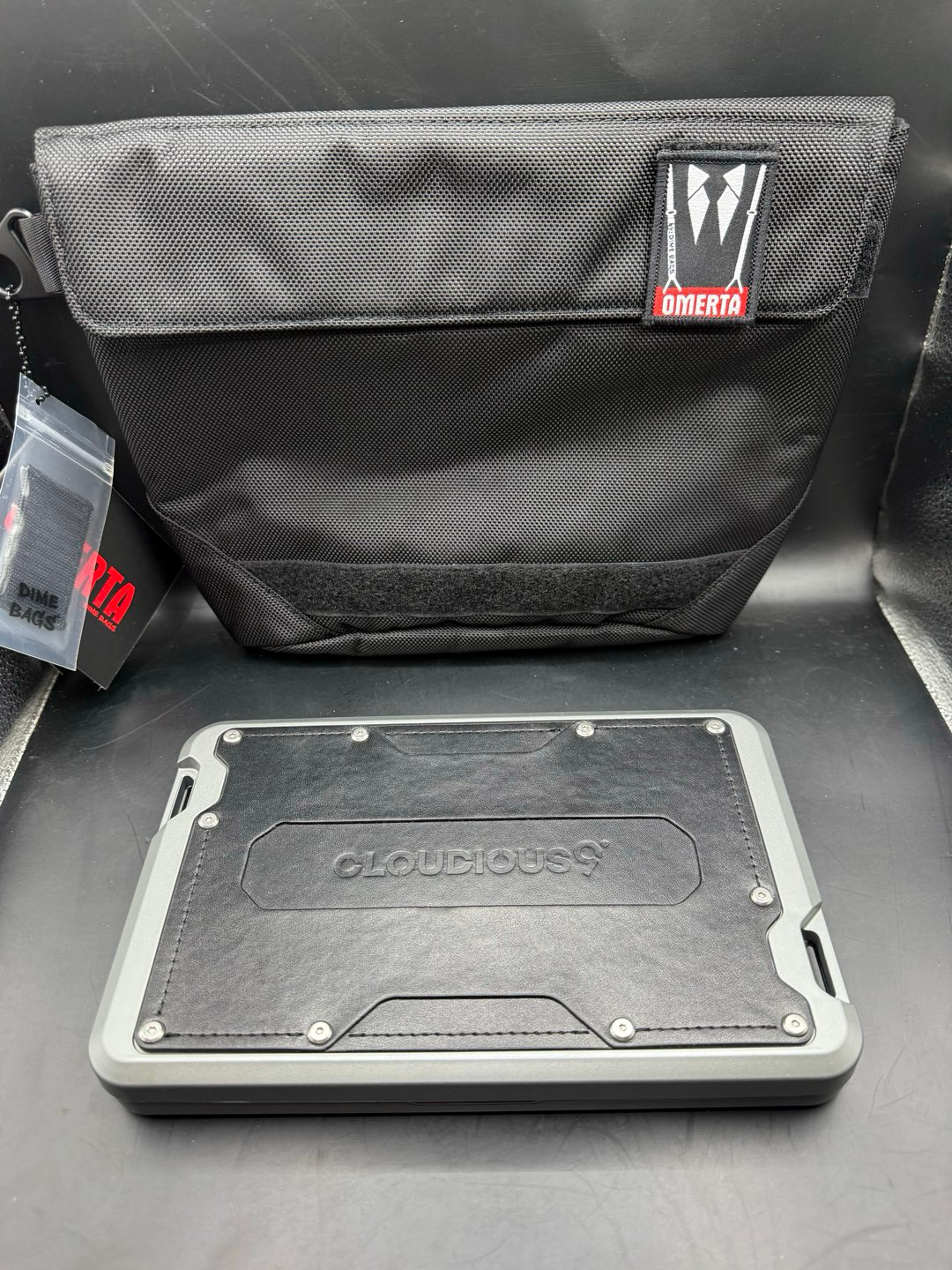 Rolling Tray Kit with LED Light and Odor Proof Bag image 0