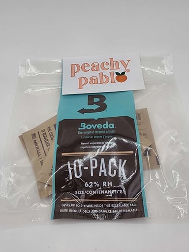Preview pic of Boveda™ 62% RH 2-Way Humidity Control | Size 8 (10-PACK)