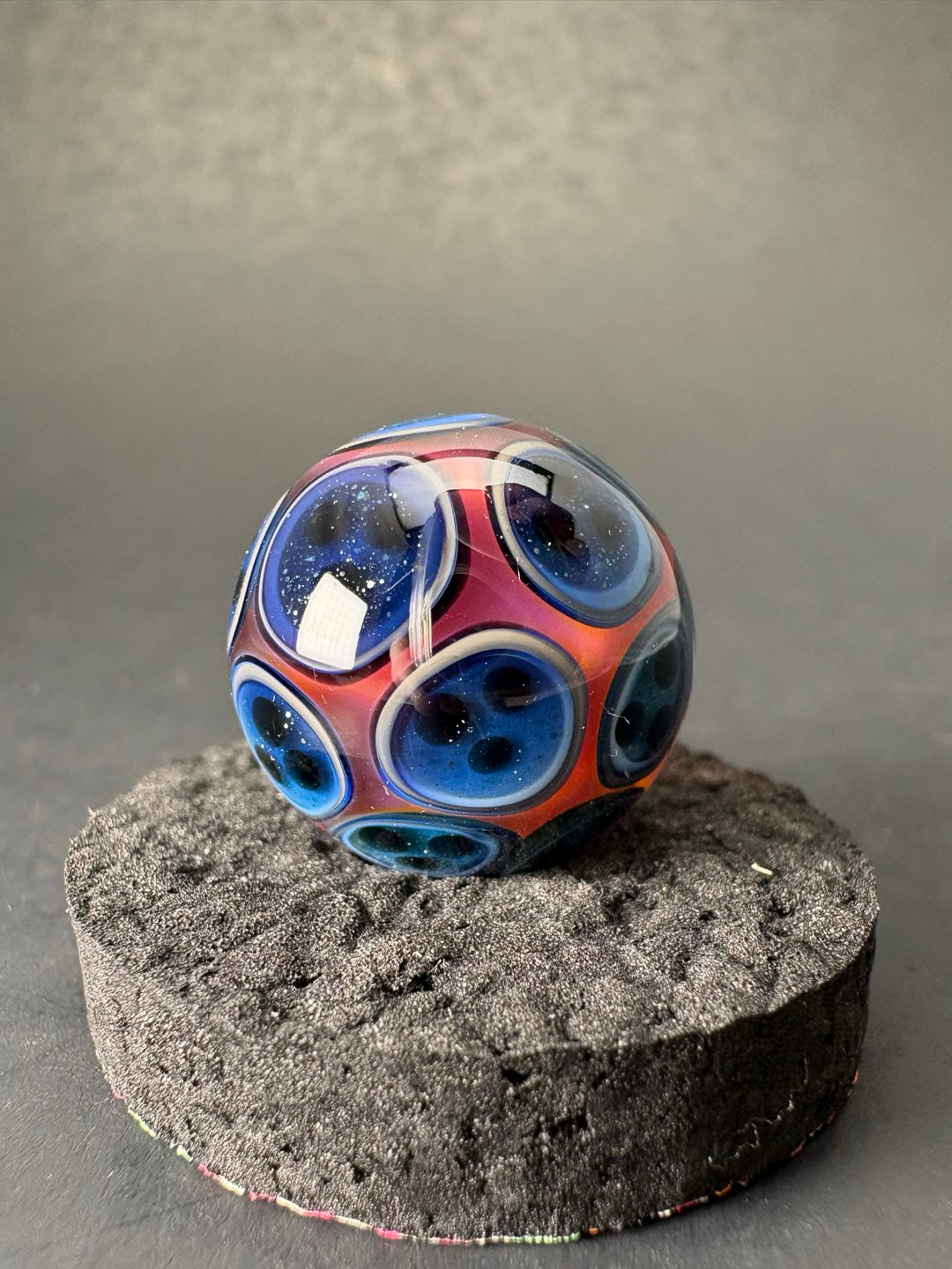 Preview pic of PurplePartyHat Red Marble