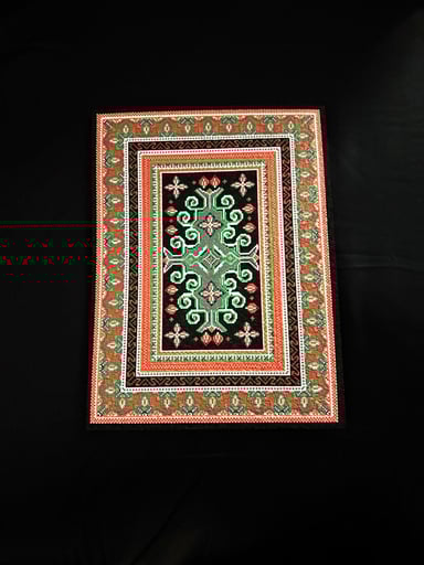 Preview pic of Jinglebell bitrug special holiday moodmat! Full uv glow