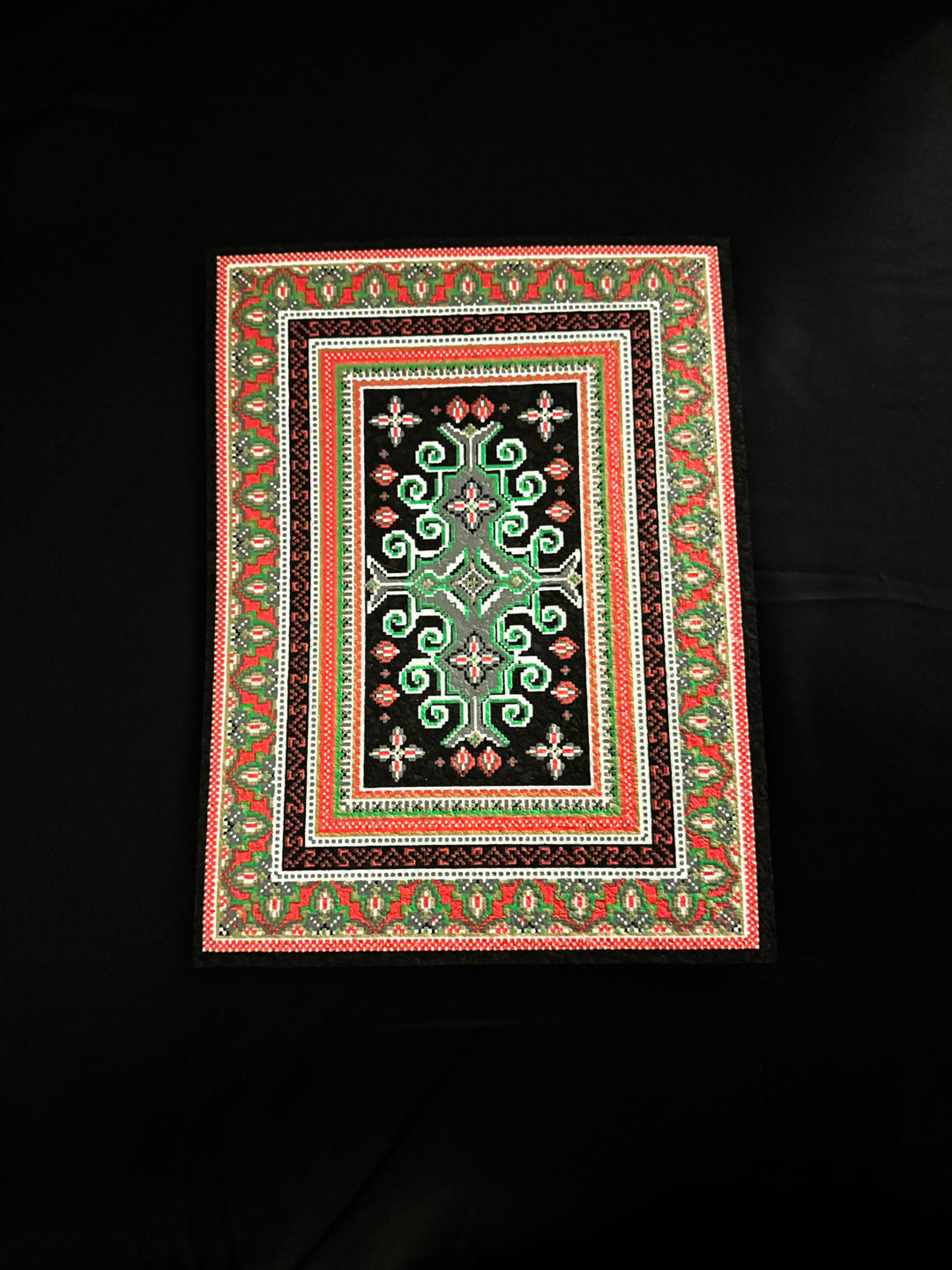 Preview pic of Jinglebell bitrug special holiday moodmat! Full uv glow