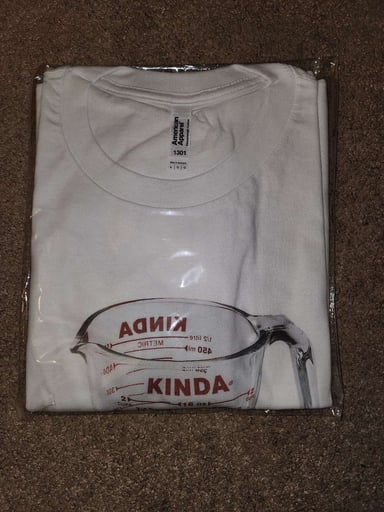 Preview pic of Kinda Glass Measuring Cup T-Shirt