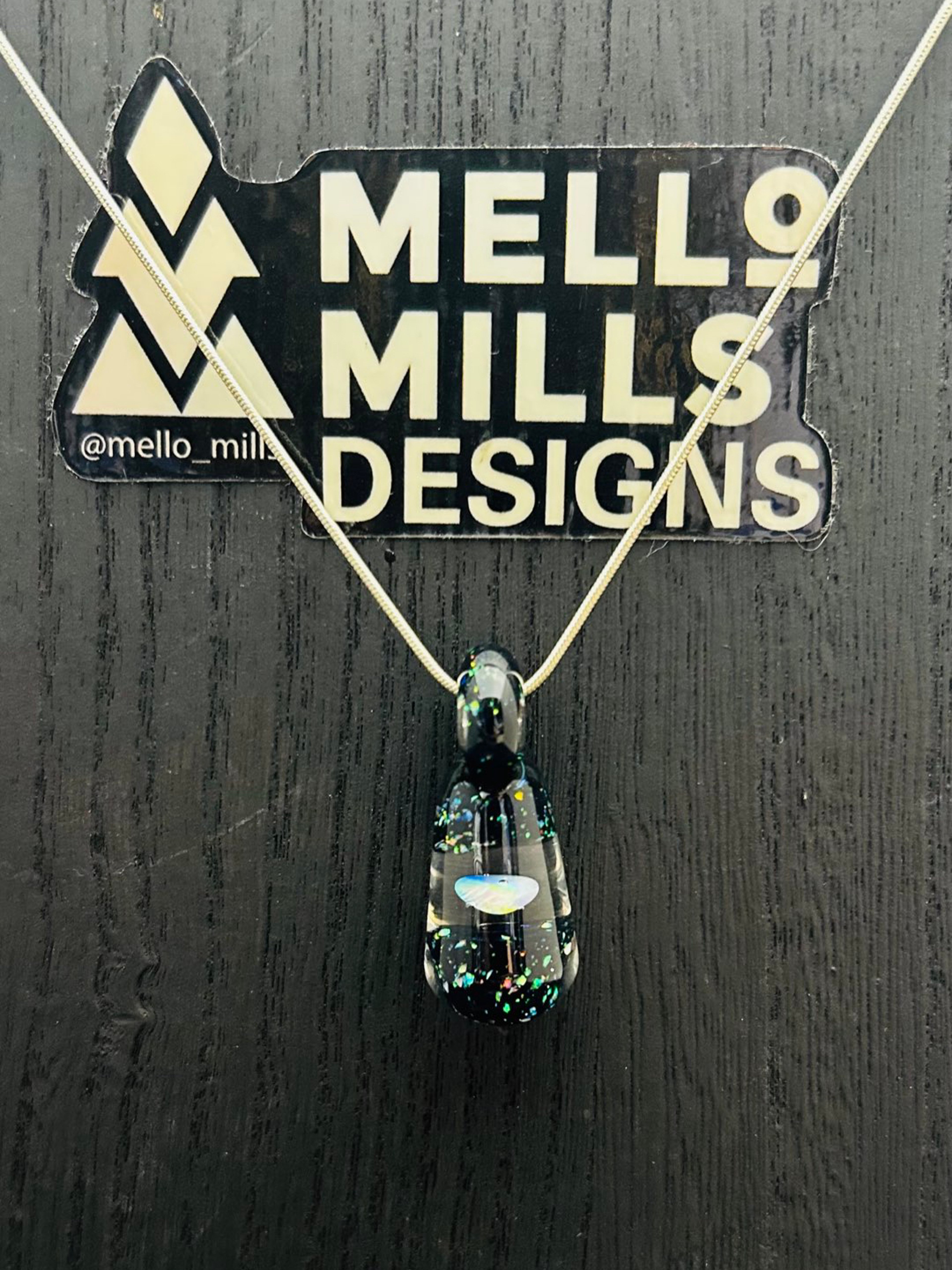 Preview pic of Crushed + Tumbled Opal Pendant