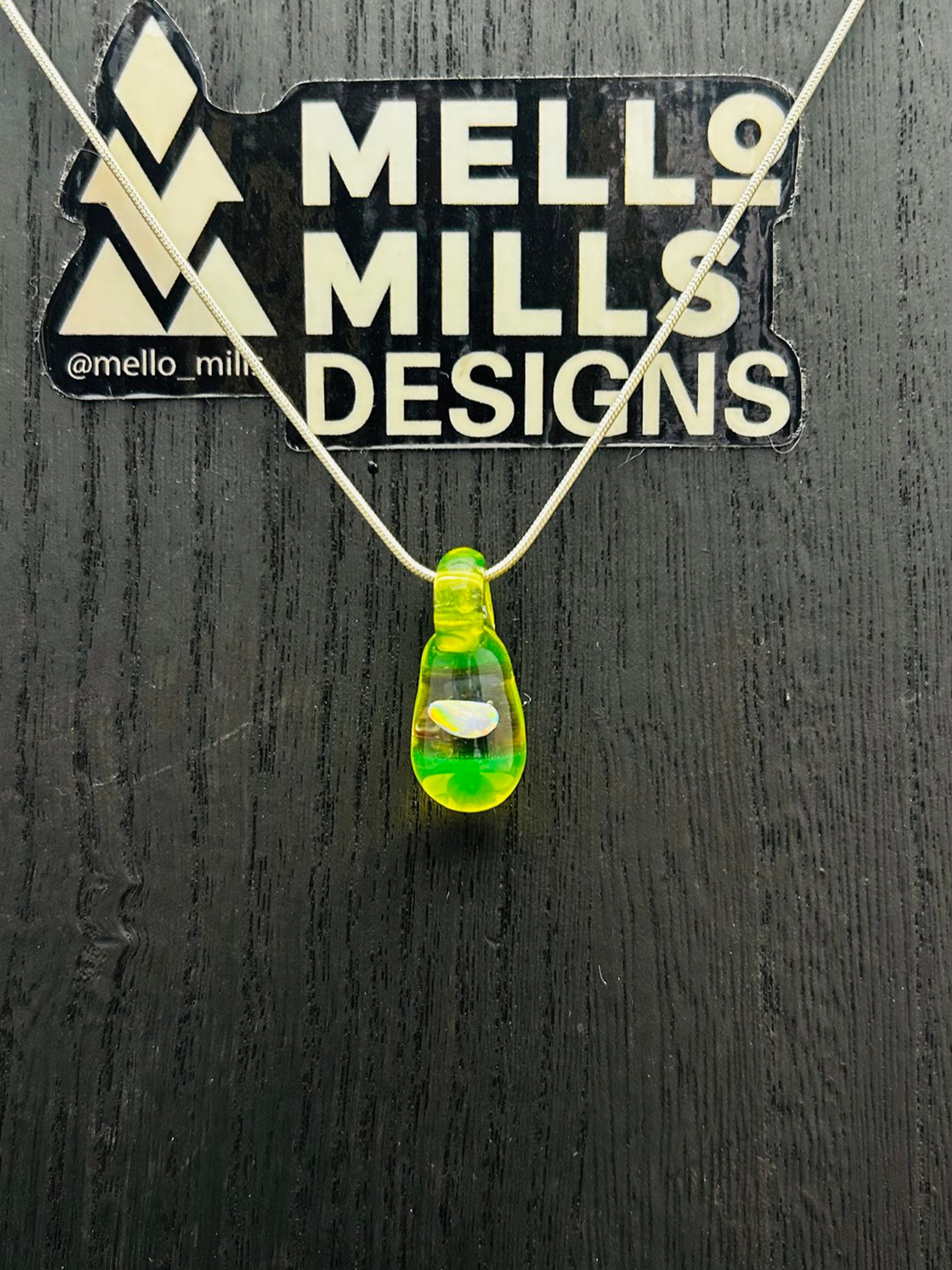 Tumbled Opal UV ION Pendant image 0