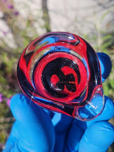 Preview pic of SARA SHADE shadey glass Star Wars Rebel Alliance Dish / Dabber Rest