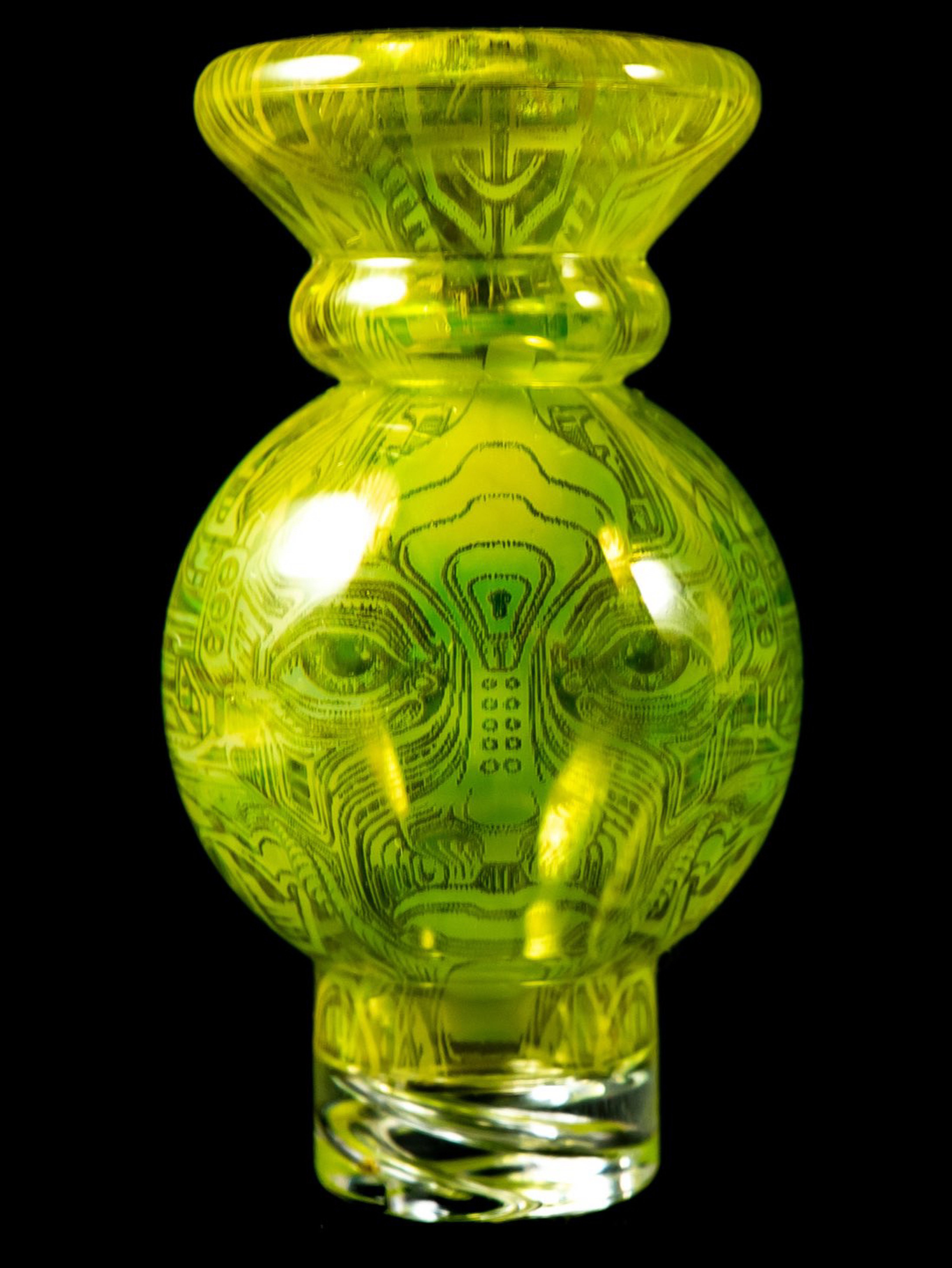 Preview pic of Mothership - The Vault - Holotech Spinner Bubble Cap - Hologram Tech Green