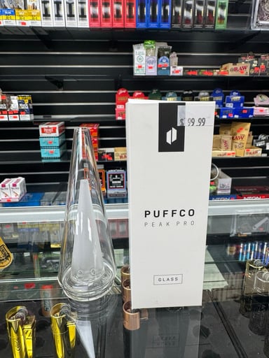 Preview pic of Puffco peak pro glass attachment clear