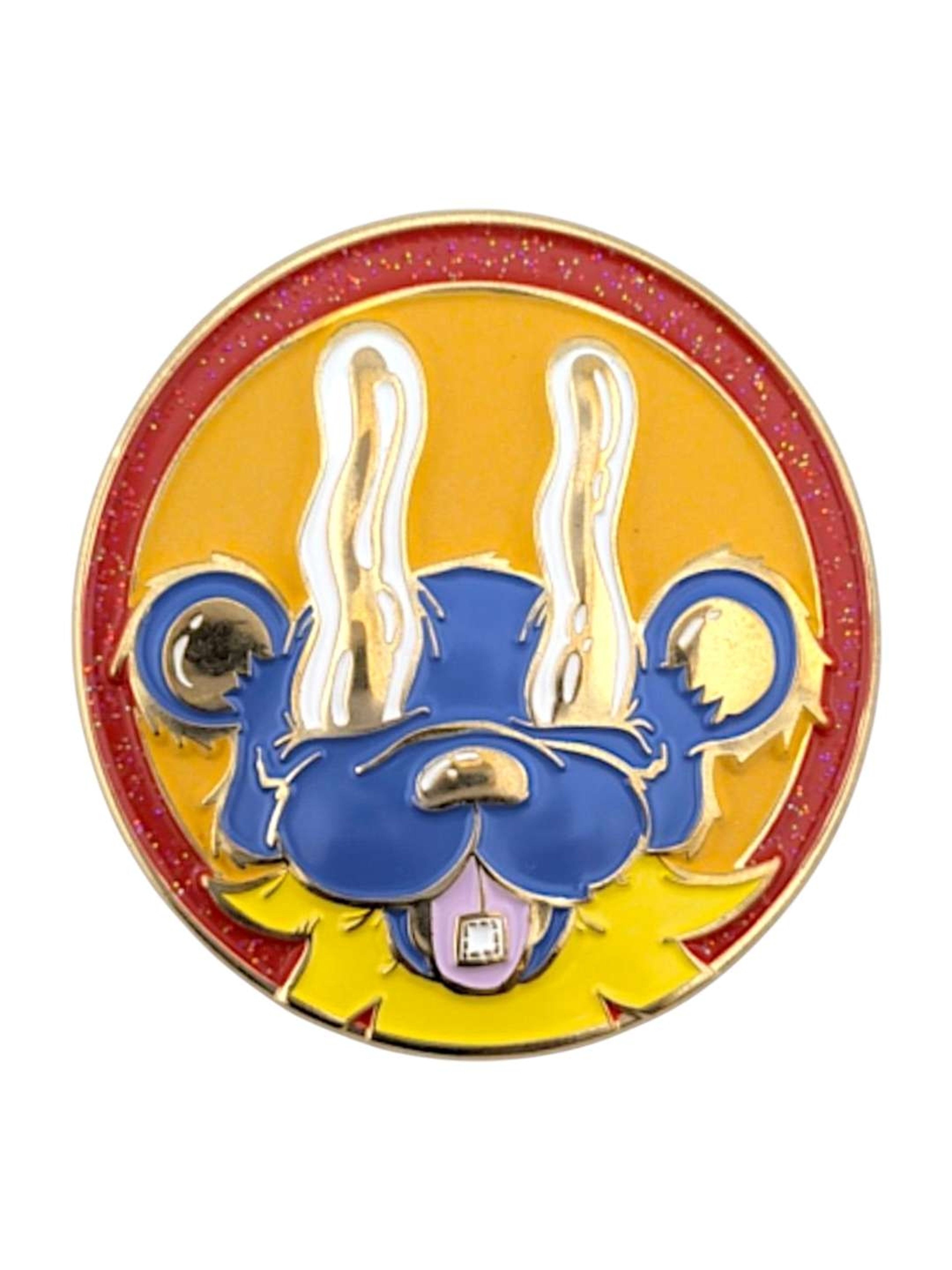 Aaron Brooks x Ground Score "Billy Bear" Coin - Gold image 0