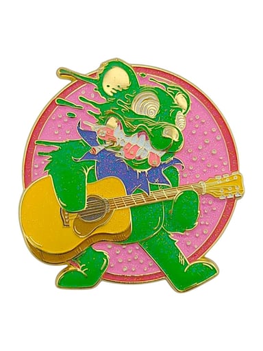 Preview pic of Aaron Brooks x Ground Score "Billy Bear" Magnet - Green