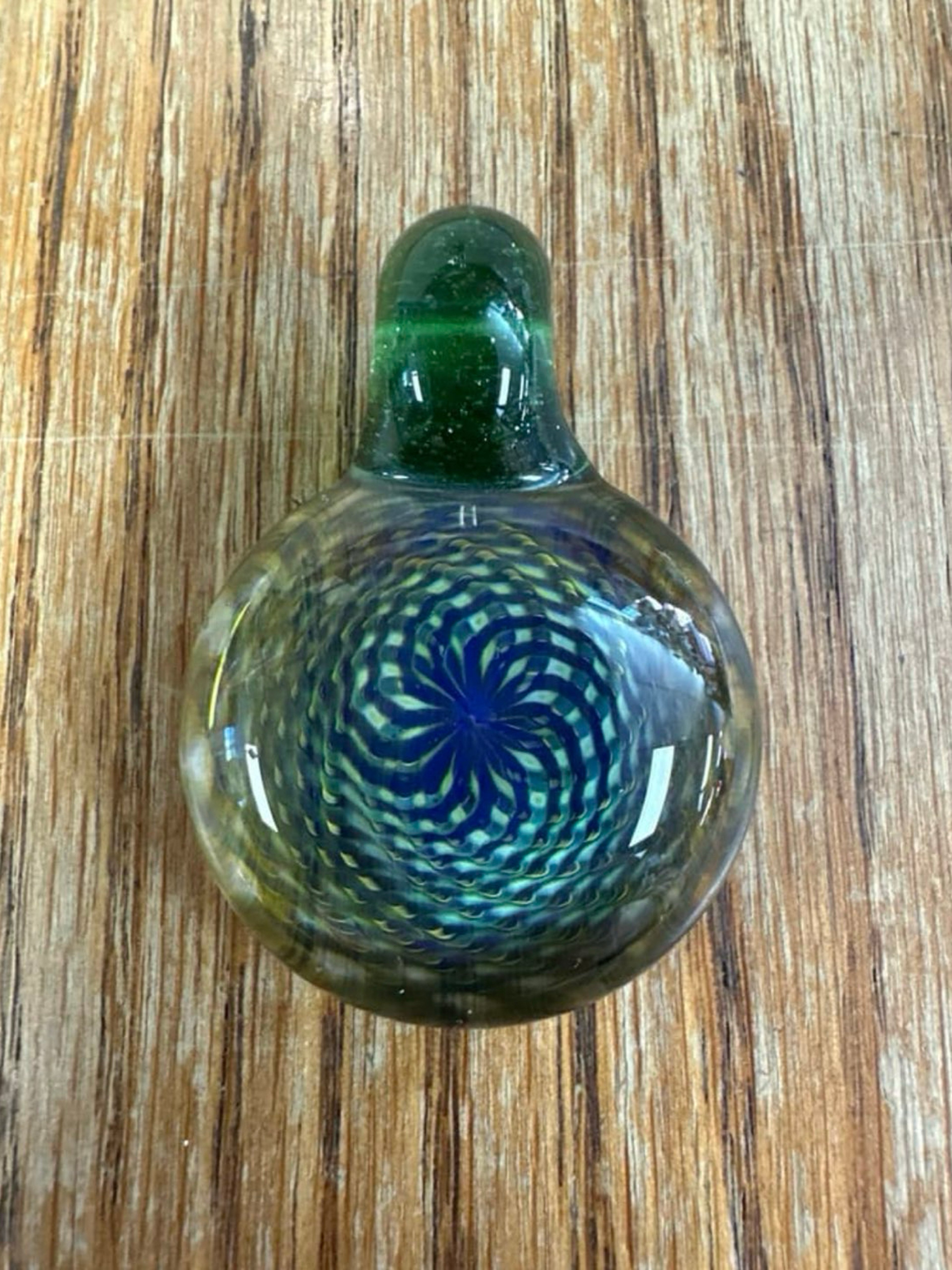 Preview pic of Rushin glass lot of 2 reticello pendant jayrad sale