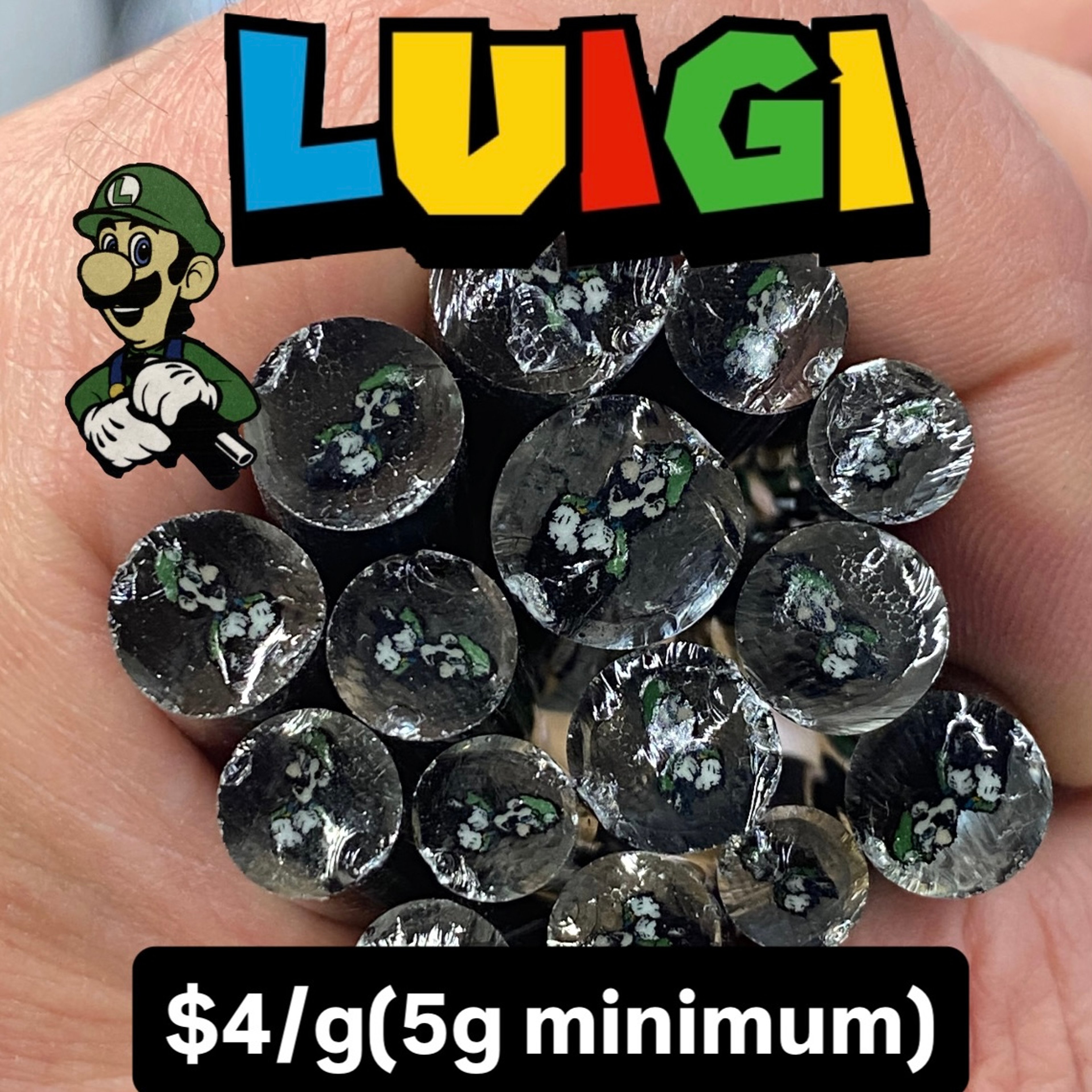Preview pic of Luigi mille(hit my IG to purchase: EtherealGlass)
