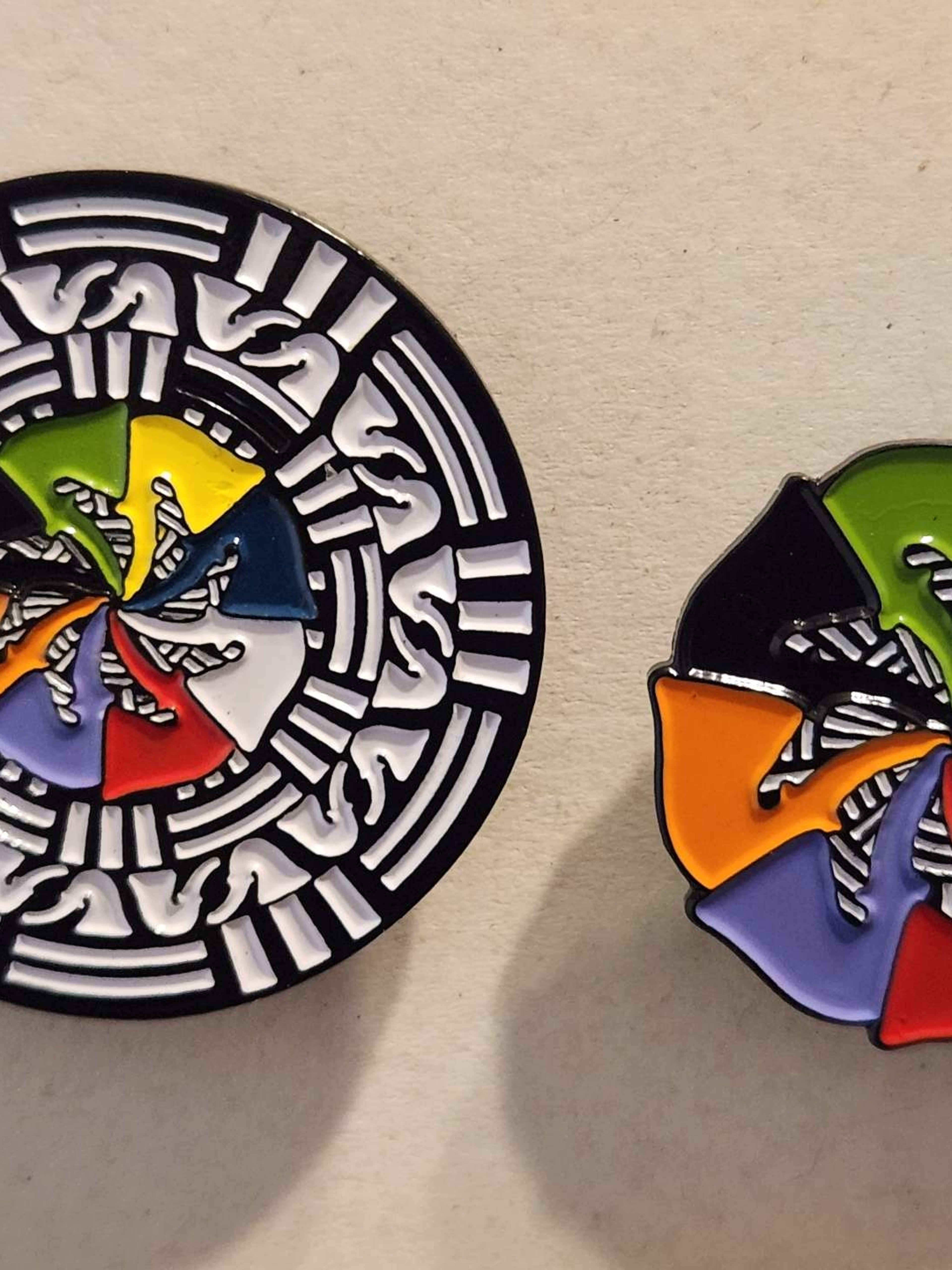 Preview pic of Chris Carlson CAC Sherlock enamel hat pins 📌