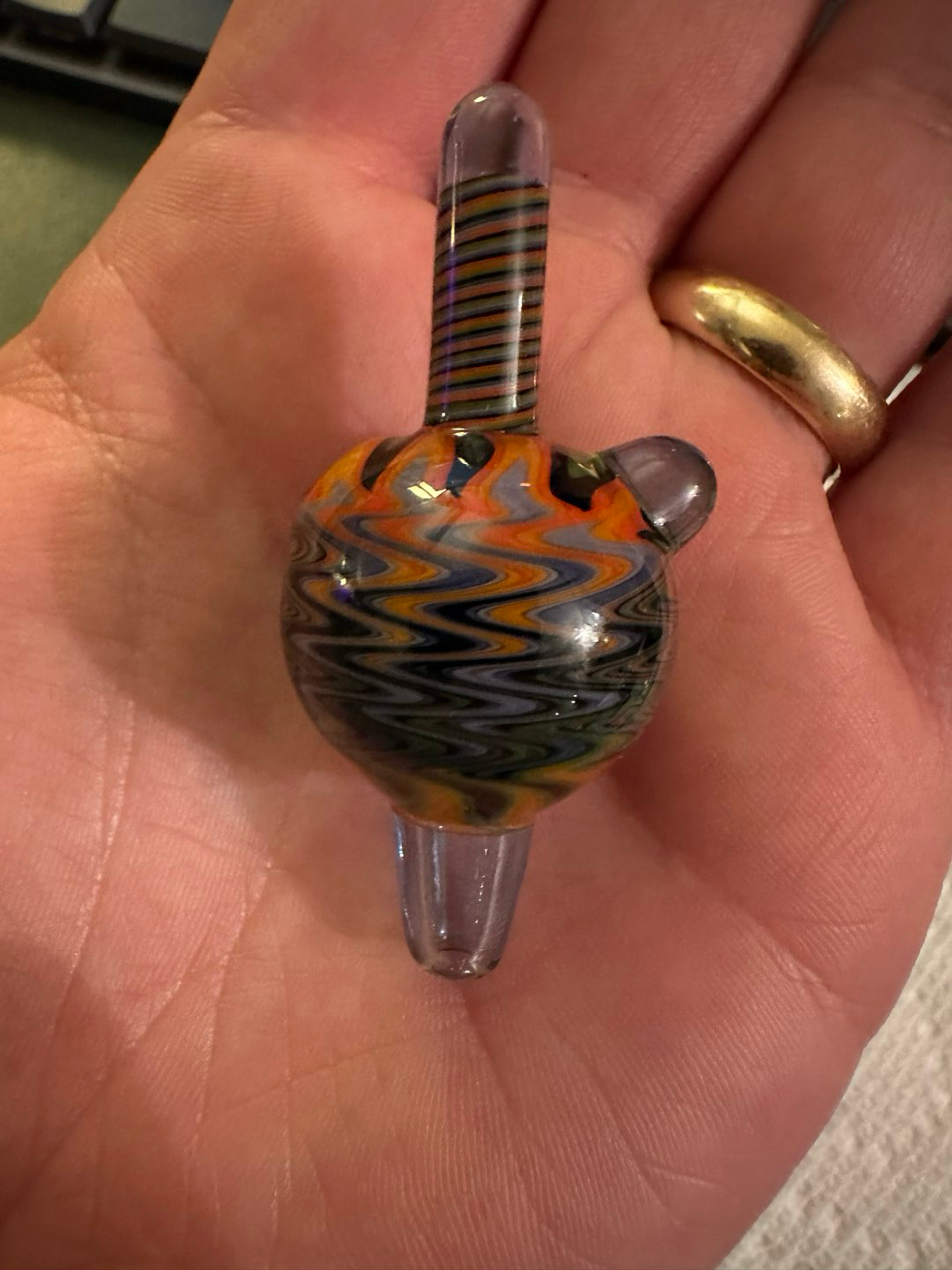 Preview pic of Mzee glass wig wag carb cap