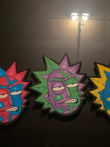 Preview pic of Ricks heads (choose one)